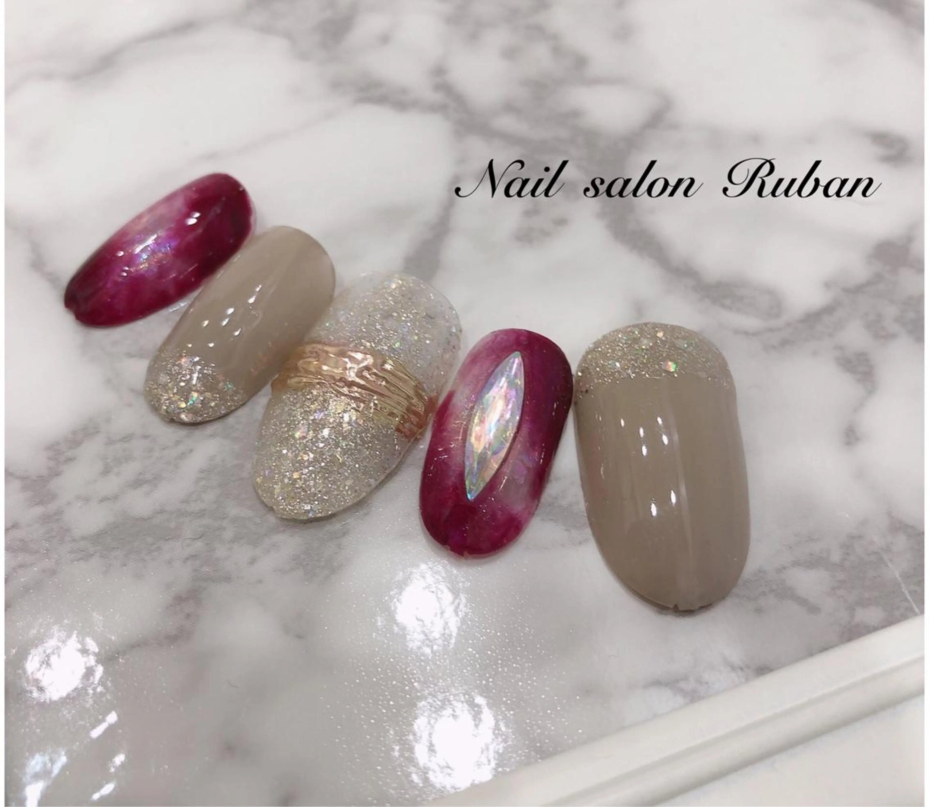 ネイル Nail salon Rubanのネイルデザイン