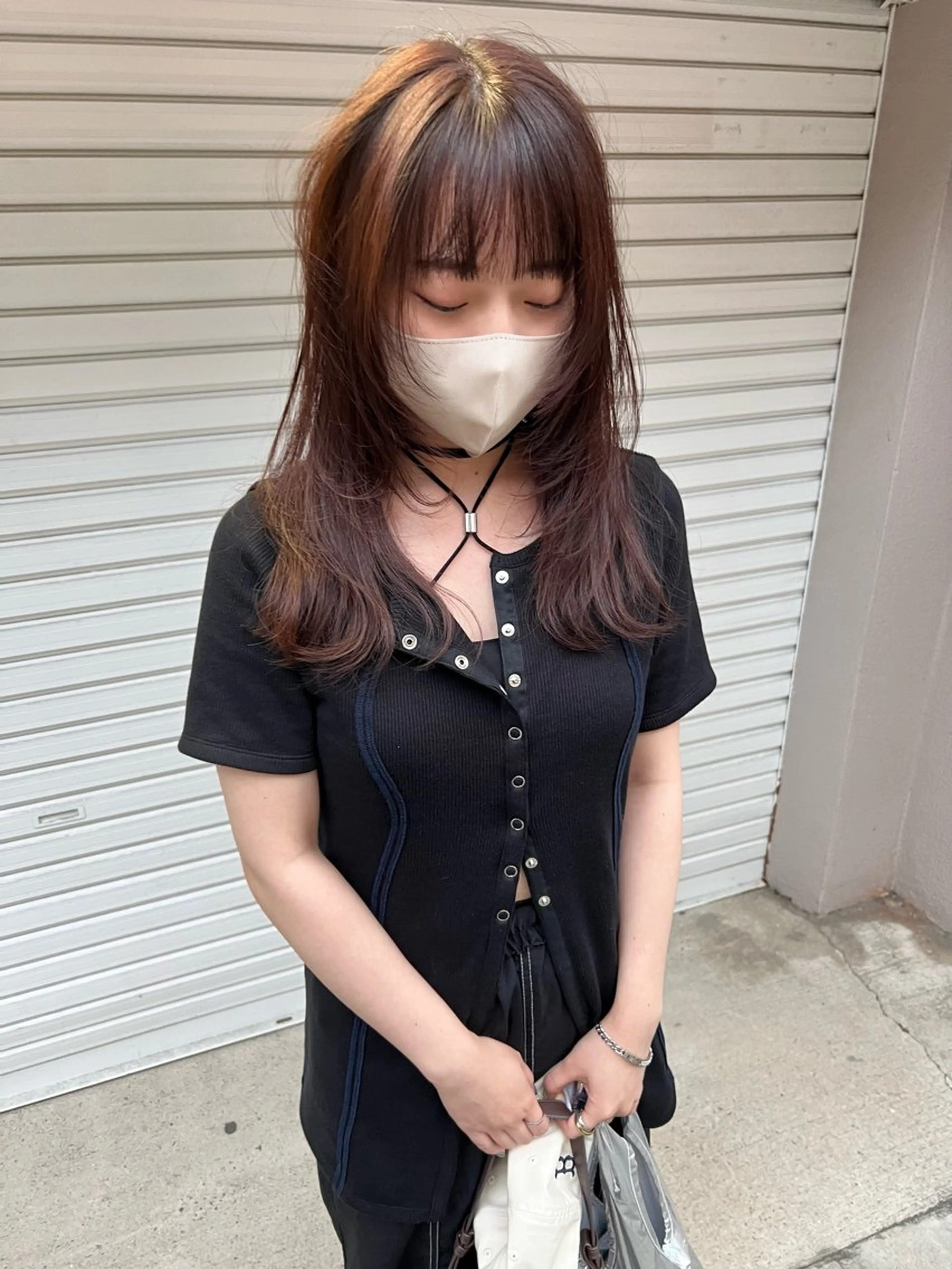 セミロング カラー カット ヘアカラー トリートメント 樫原裕二/レイヤー カット/透明感カラーのヘアスタイル