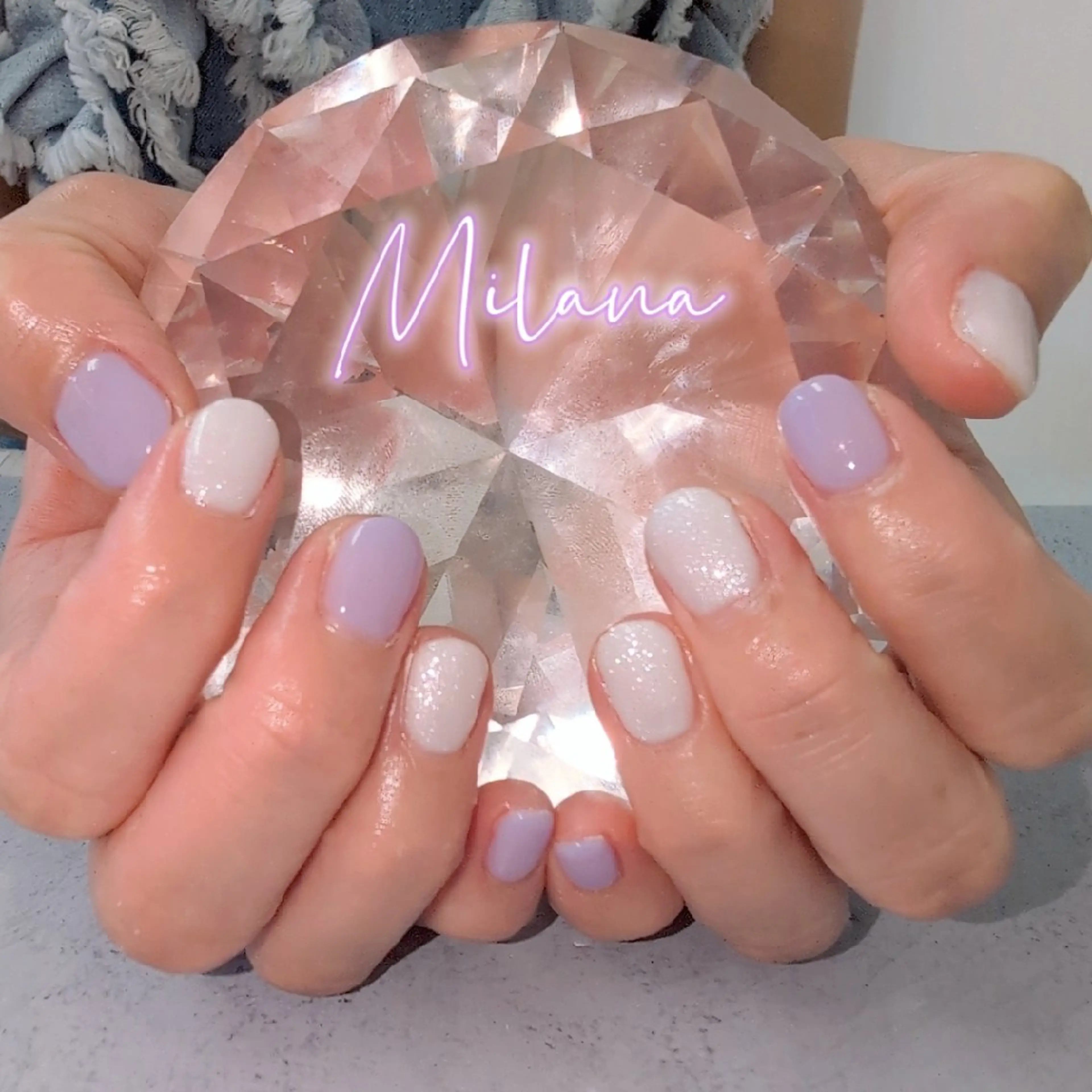 ネイル ワンカラーネイル ハンドネイル Milana 川瀬のネイルデザイン