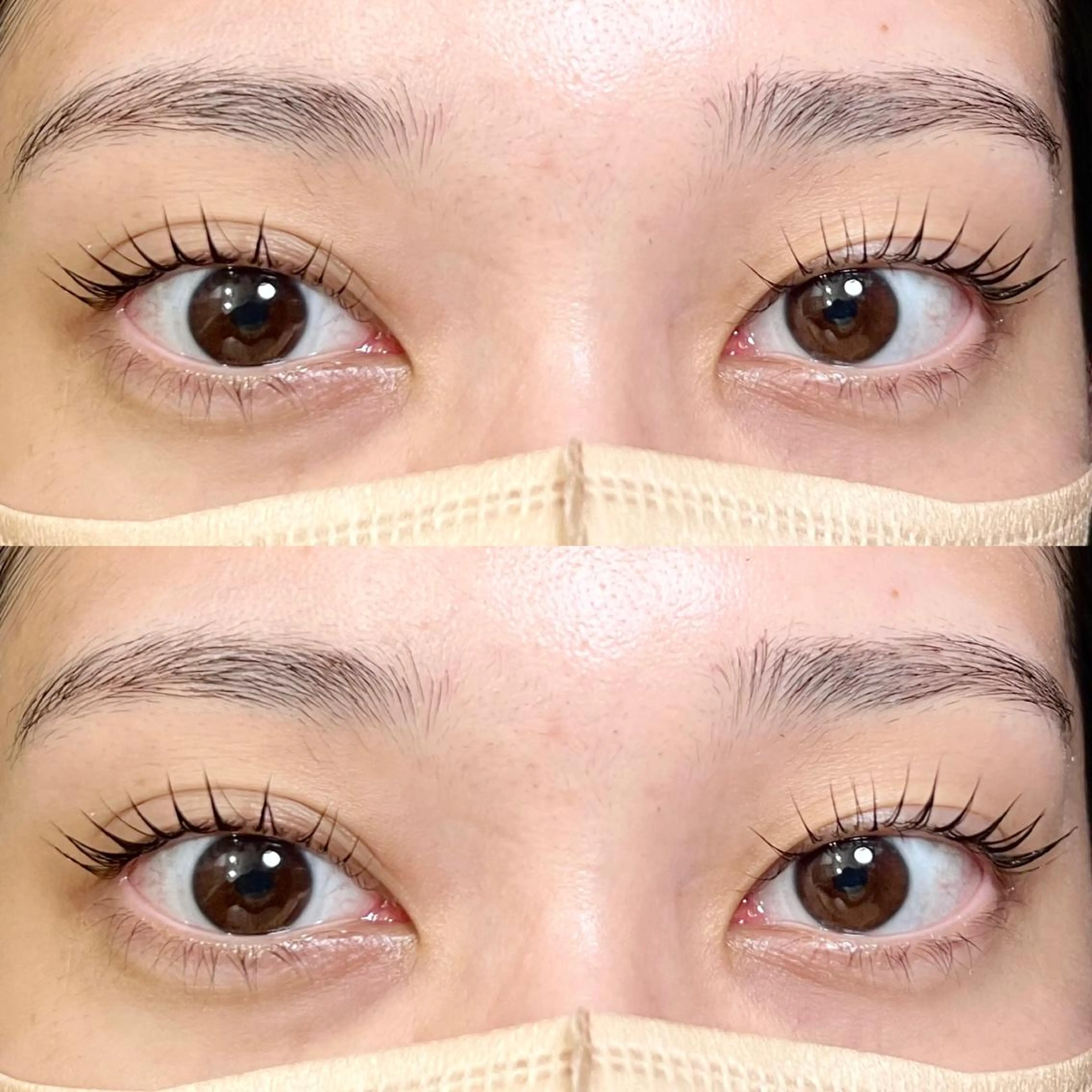 マツエク・マツパ アイブロウ 眉カラー バインドロック カラーマツエク フラットラッシュ パリジェンヌラッシュリフト Cherie Kawaguchiのマツエク・マツパデザイン