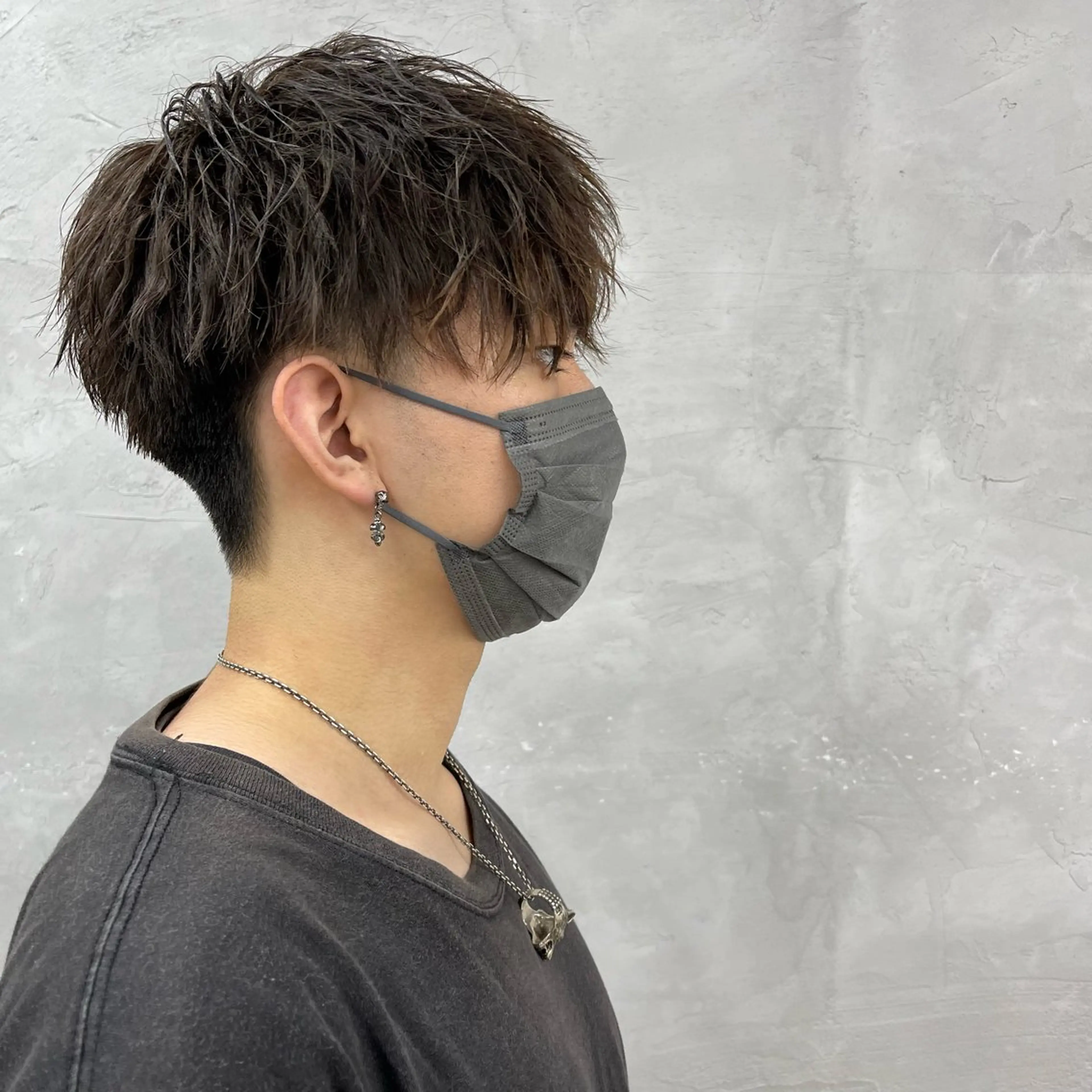 メンズ マッシュ ふわりhair💭 emo.中澤慶のヘアスタイル