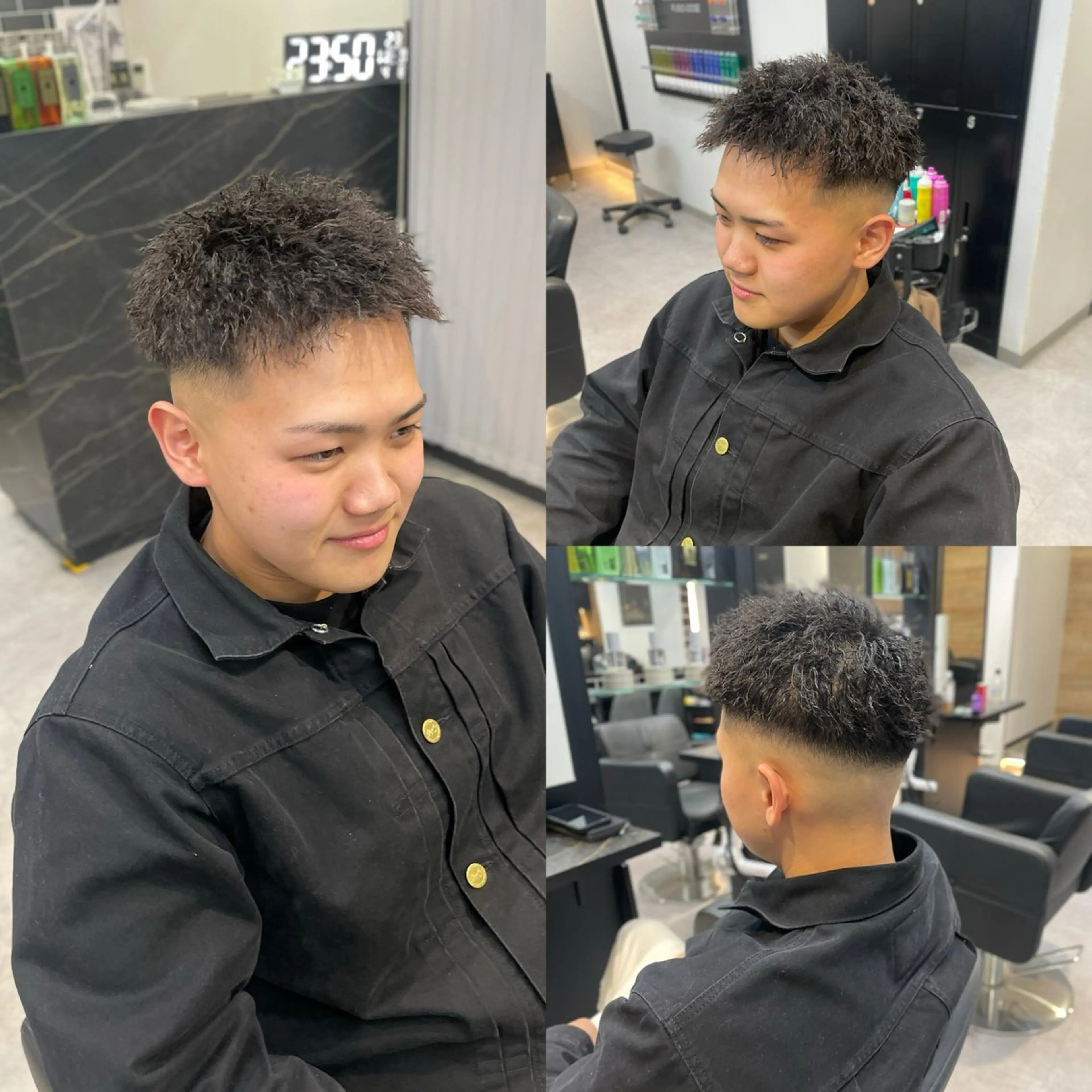 ショート パーマ メンズ メンズパーマ メンズツイストパーマ ツイストパーマ 清藤 竜輝のヘアスタイル