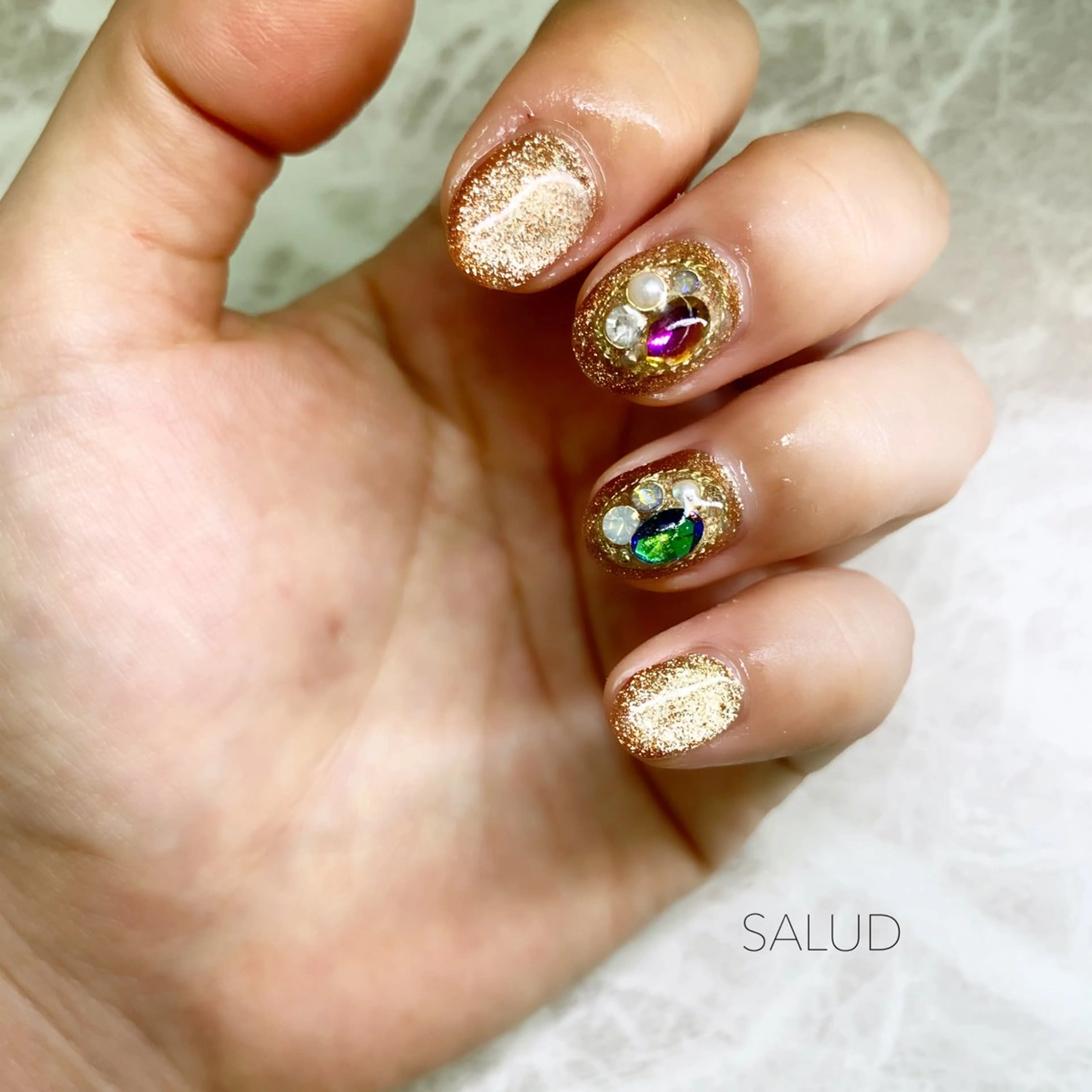 ネイル ハンドネイル Nail Salon SALUDのネイルデザイン