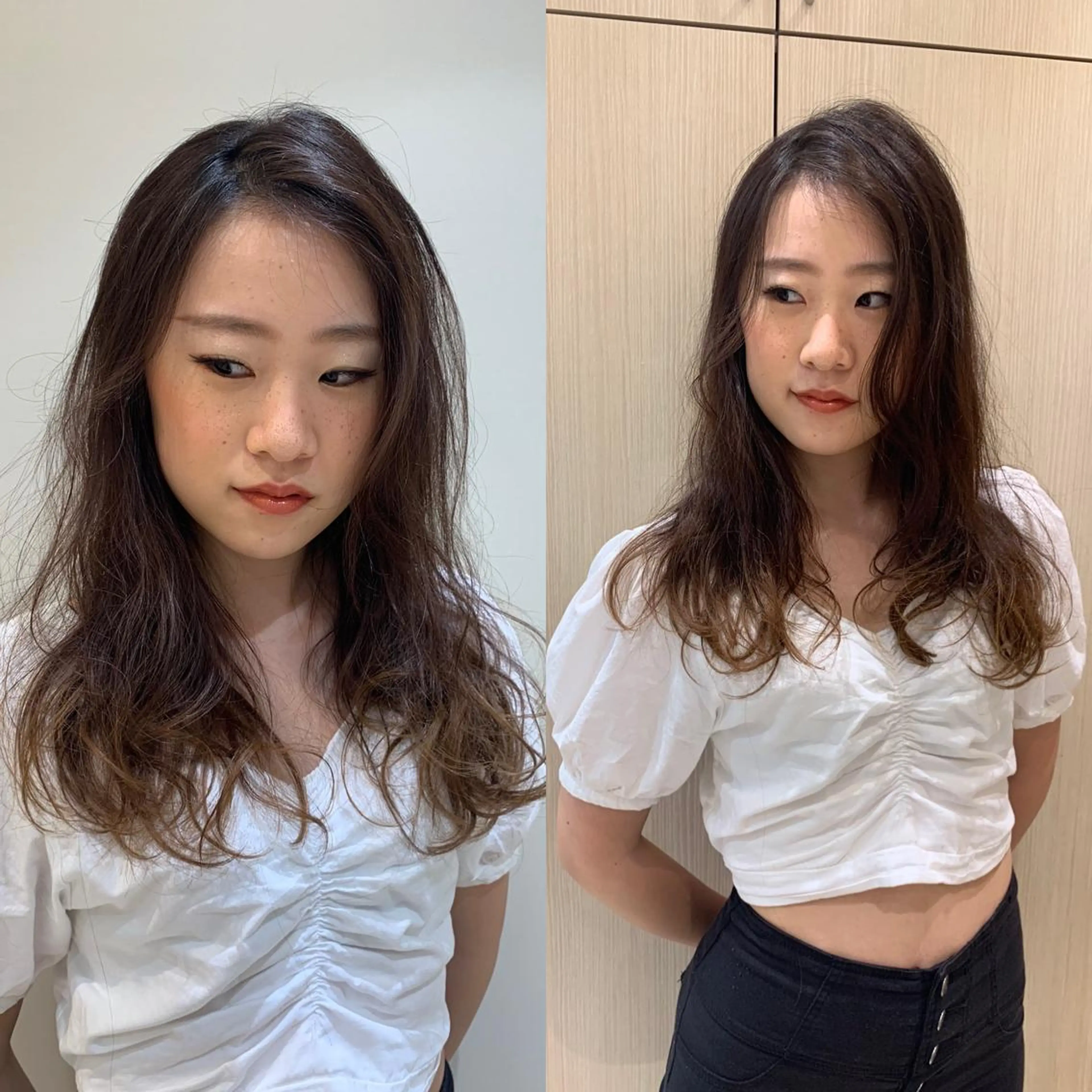 ロング 藤森 希美のヘアスタイル