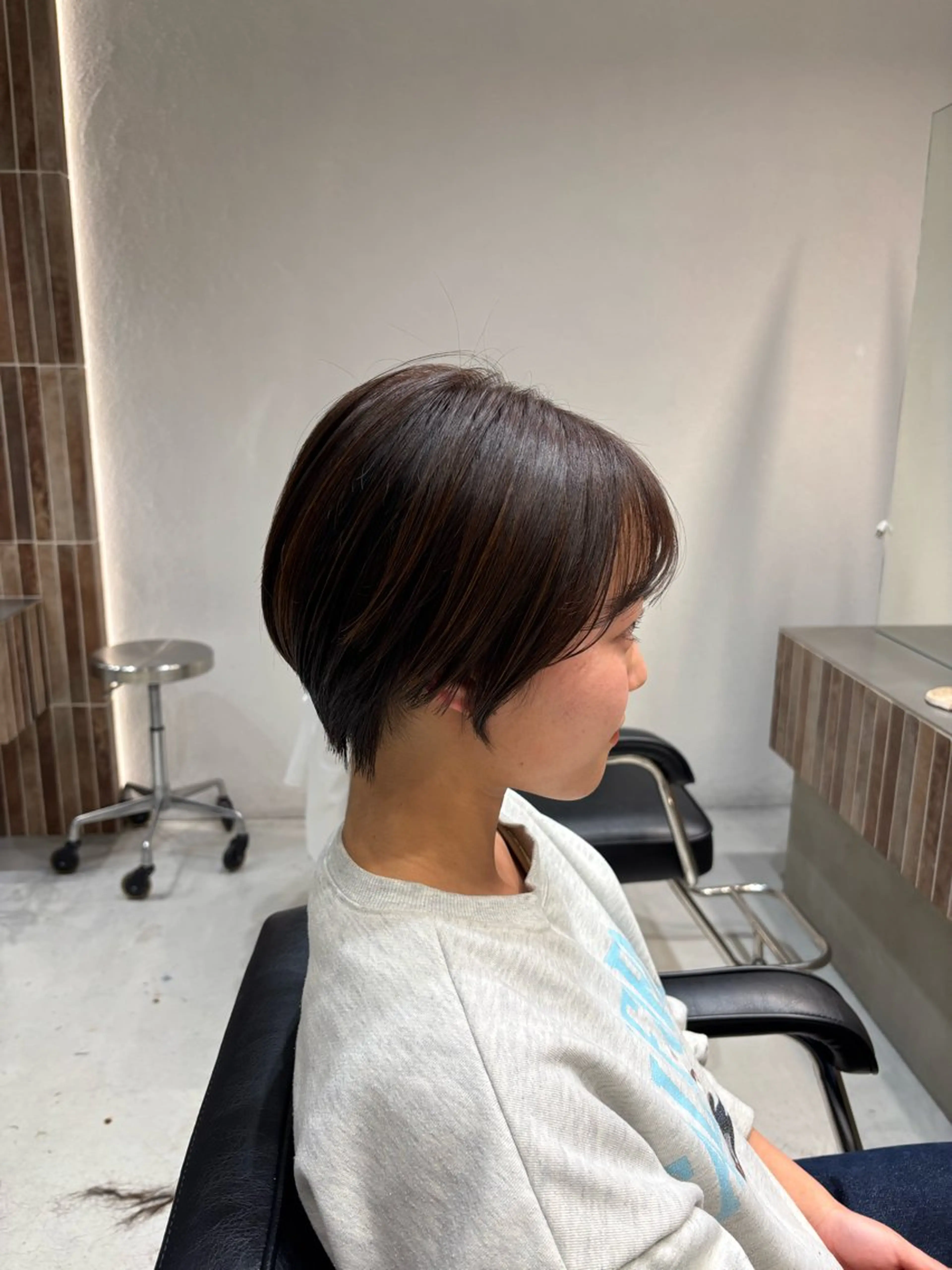 ショート レイヤー/韓国ヘア /yukari🌷のヘアスタイル