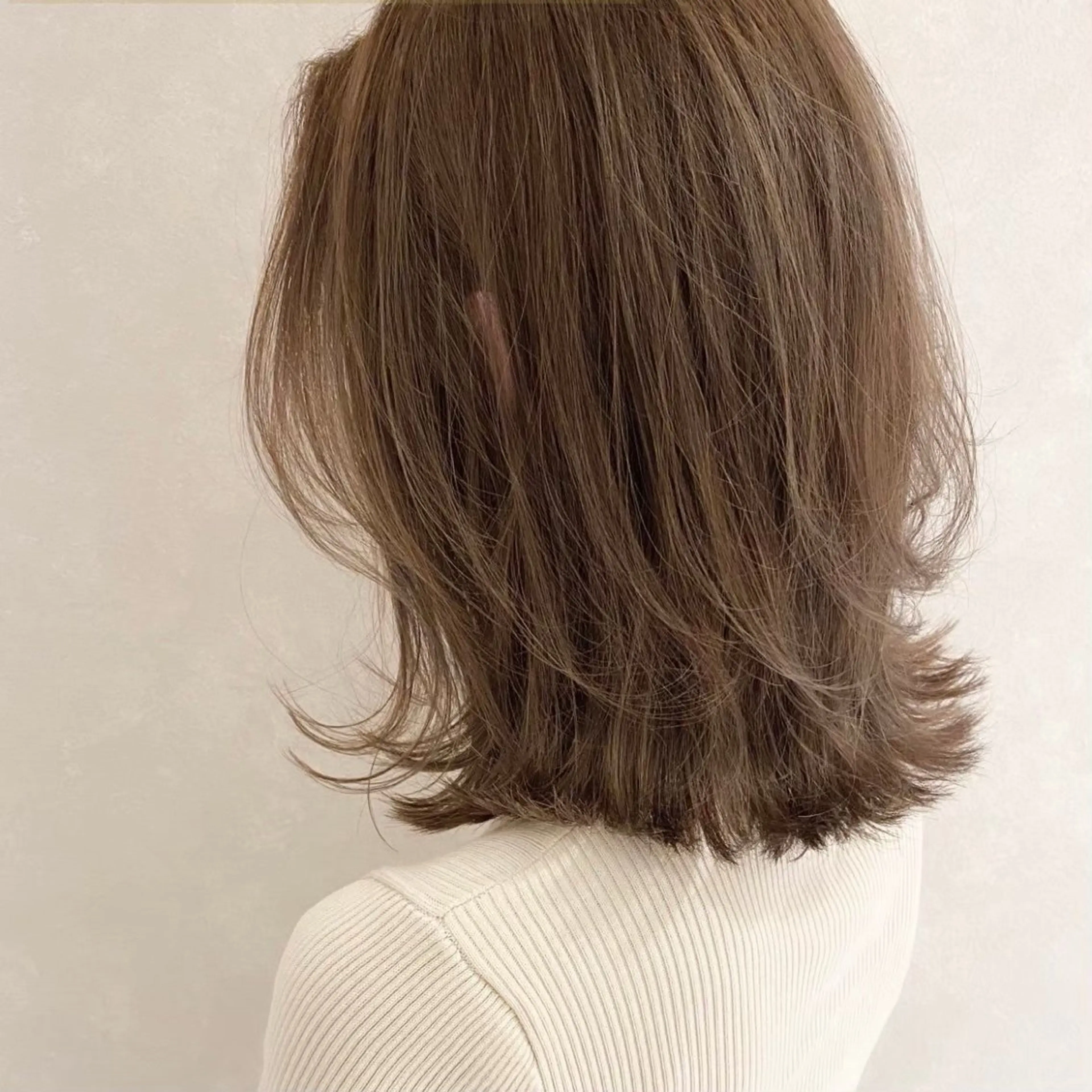 ミディアム カラー KamiBito奈良生駒店所属・きむら はるみのヘアスタイル