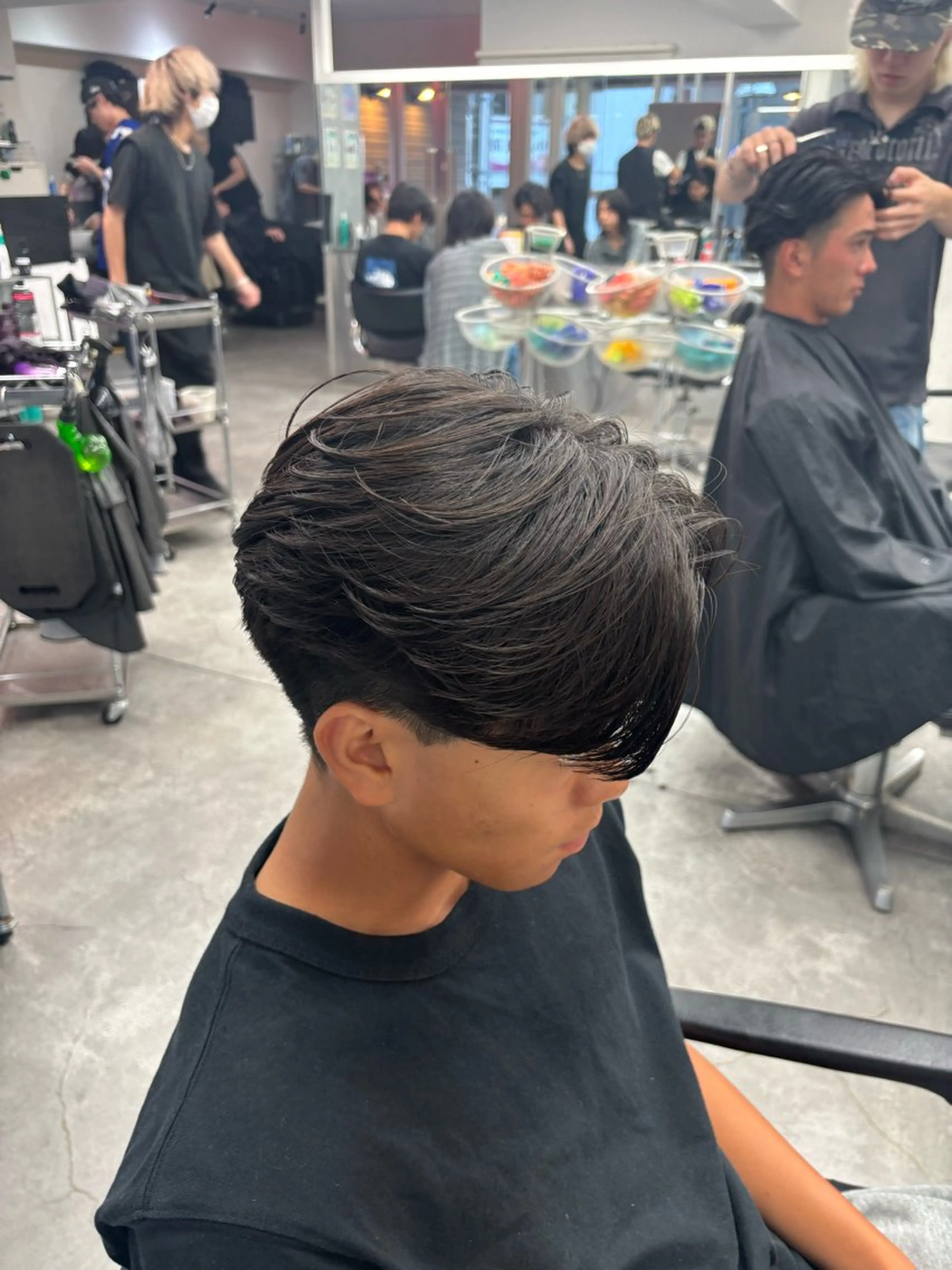 パーマ メンズ メンズ特化✨️ 韓国風パーマ🔥一八のヘアスタイル