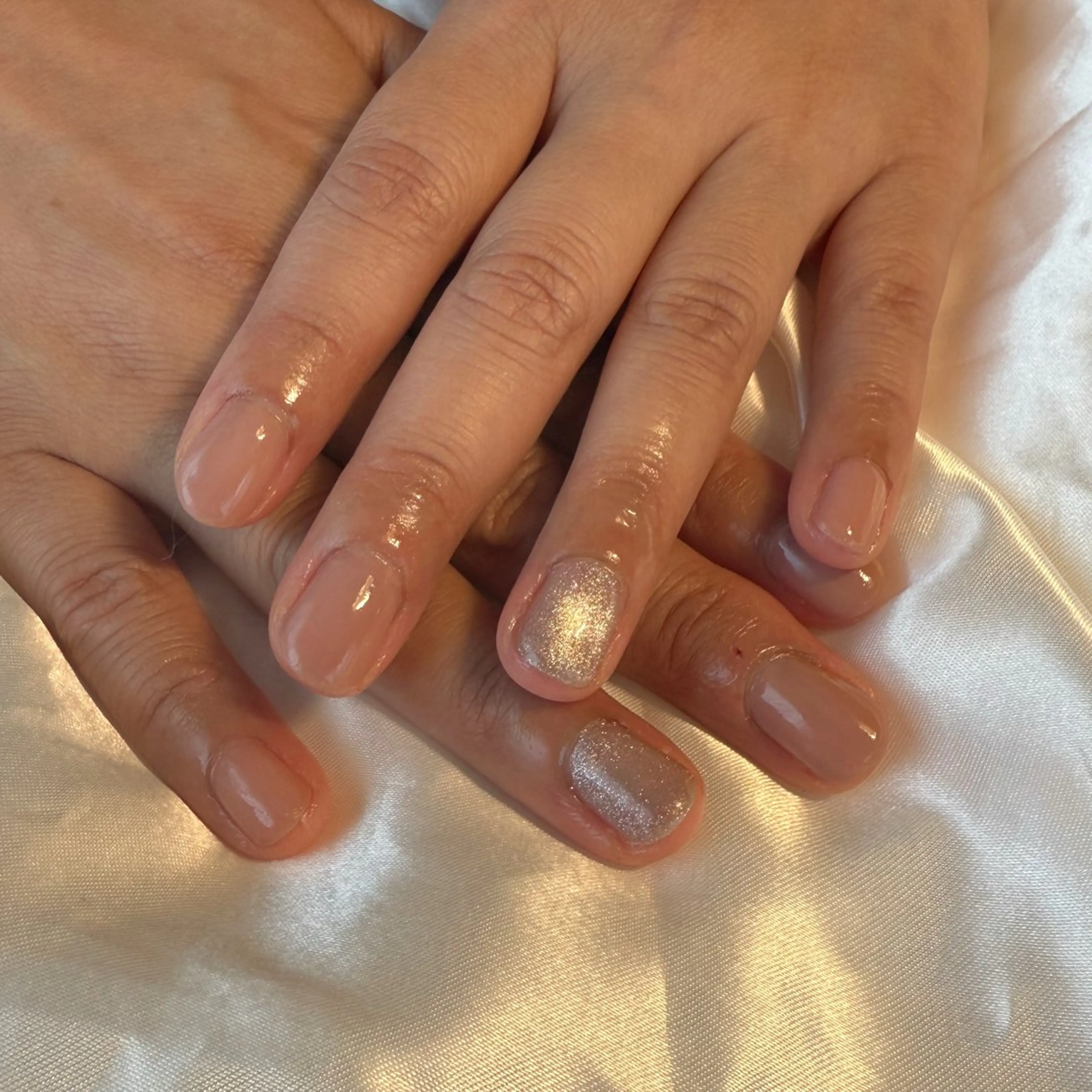 ネイル シンプルネイル ハンドネイル bylily yuriのネイルデザイン