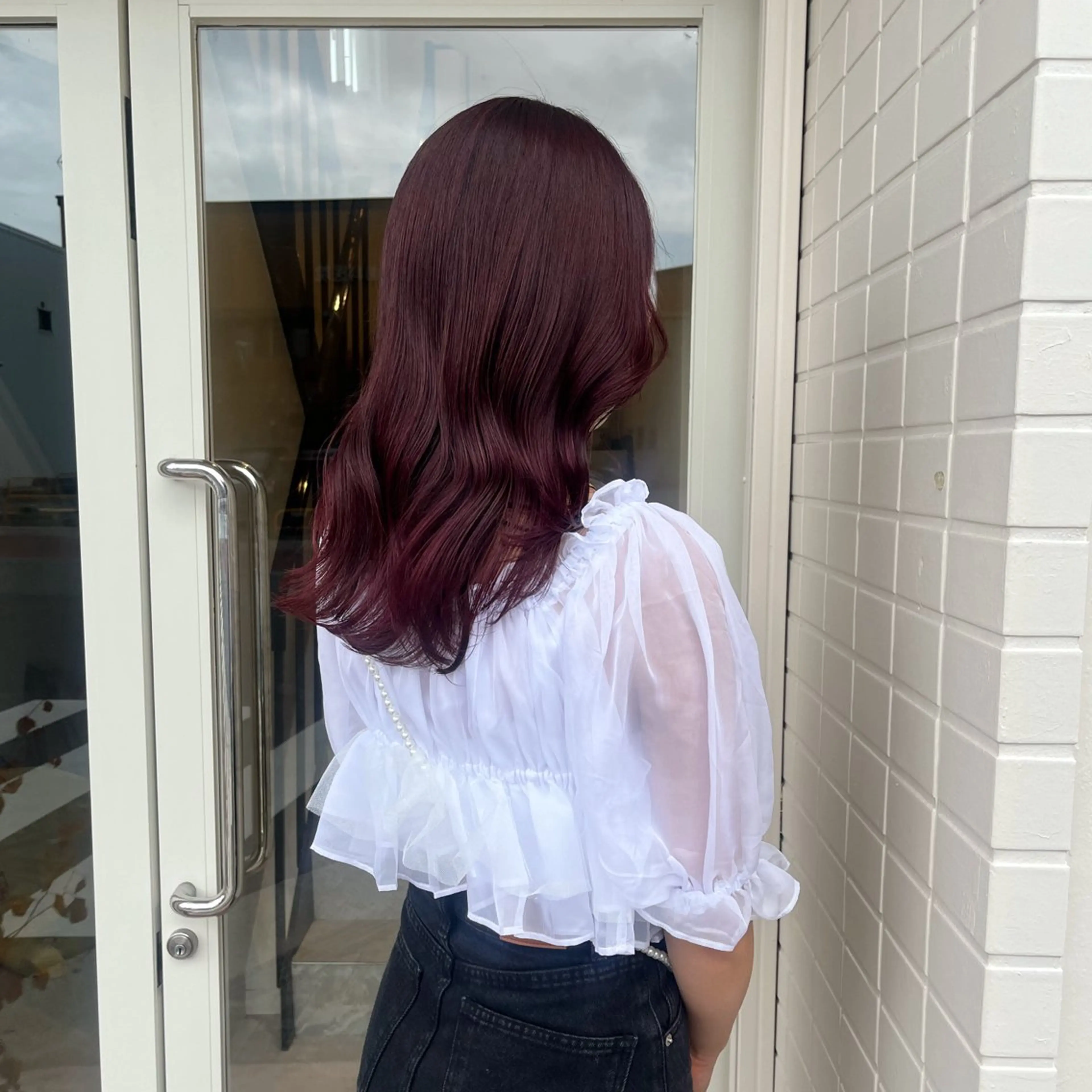 カラー 中井亜未/ 姫路ボブのヘアスタイル