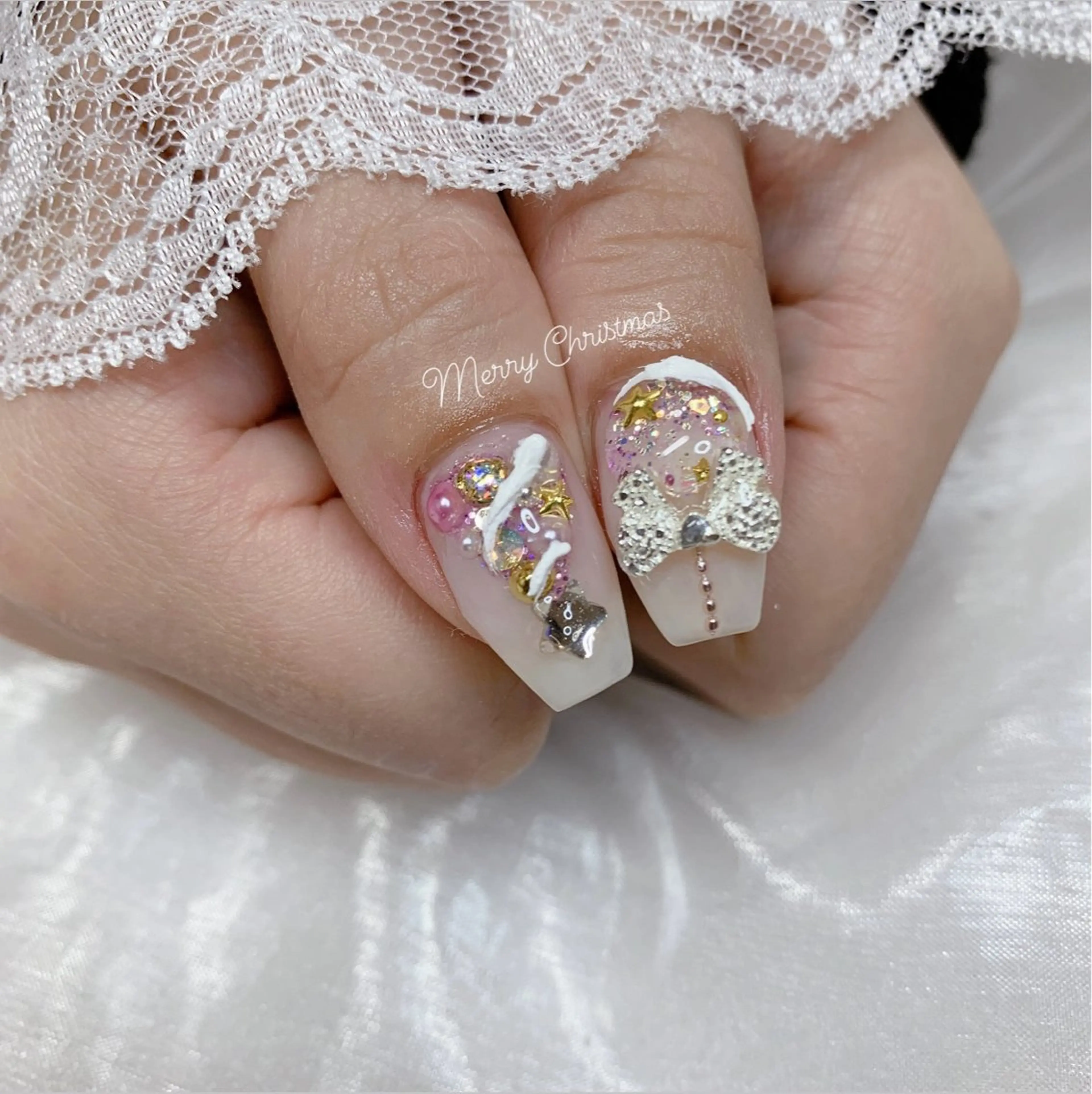 ネイル ハンドネイル La neige* yuki 🐩🌙のネイルデザイン