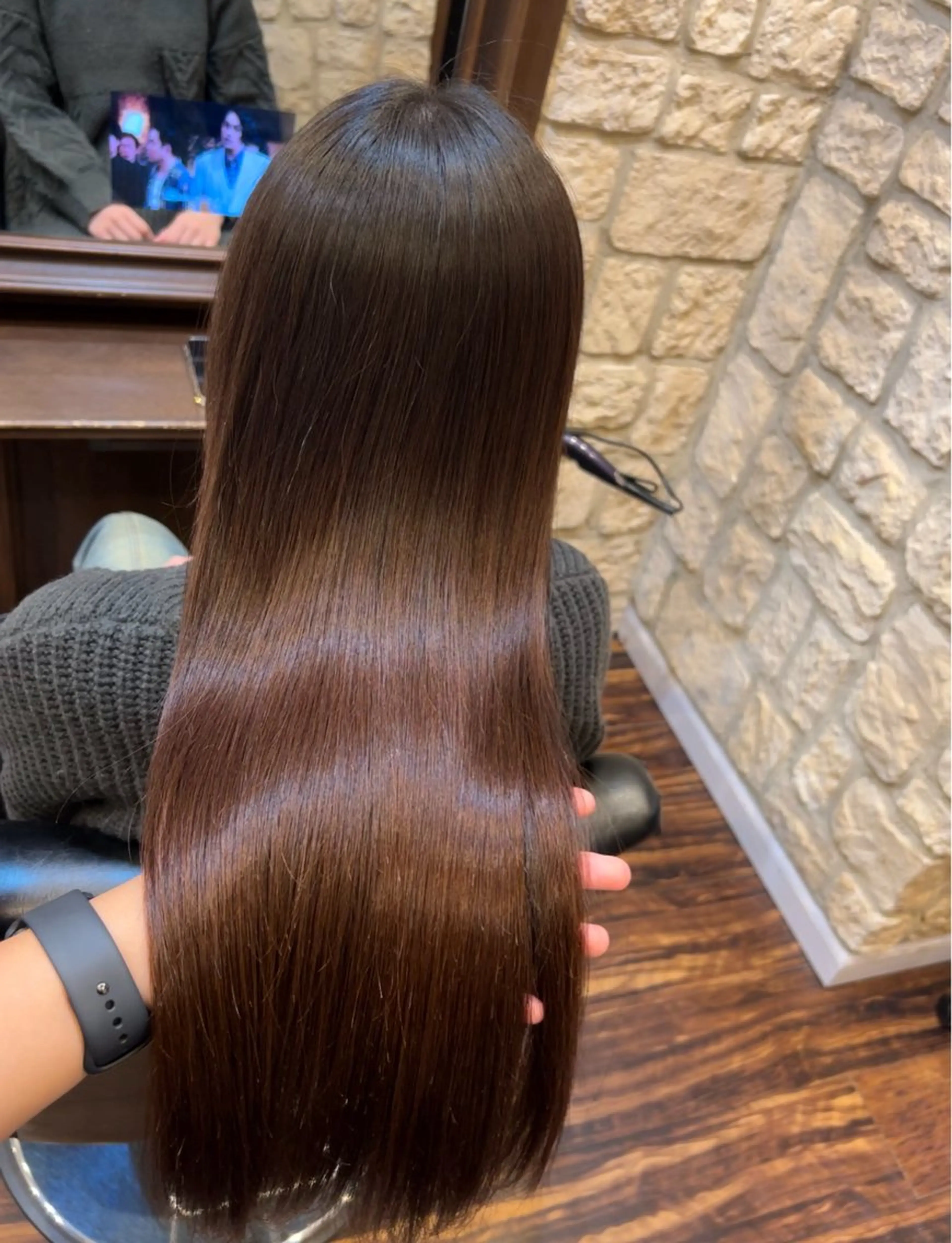 ロング 縮毛矯正 MIKU ♡彡のヘアスタイル