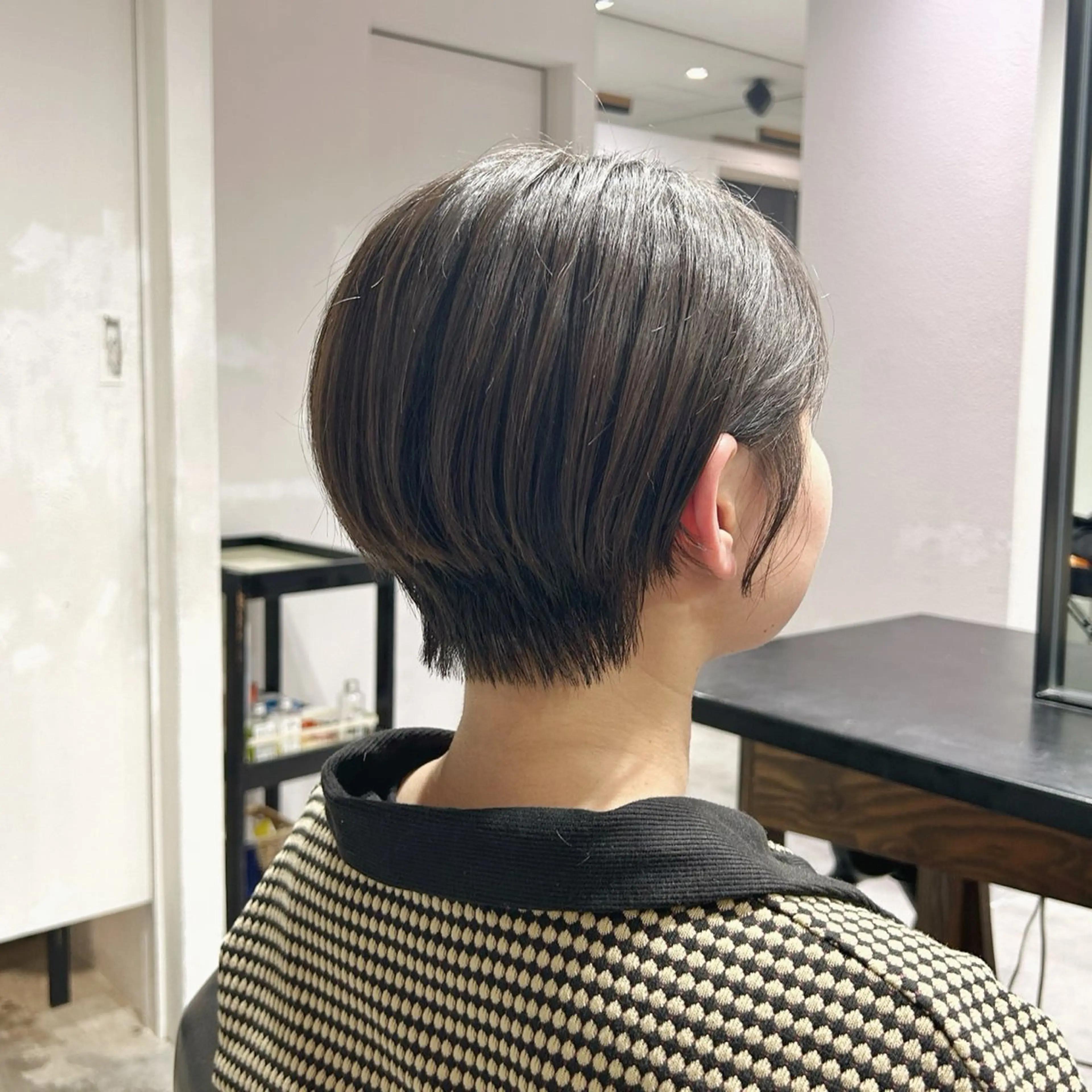 ショート カラー ヘアアレンジ ショートヘア ✨️ボブカット中村 真緒✨️のヘアスタイル