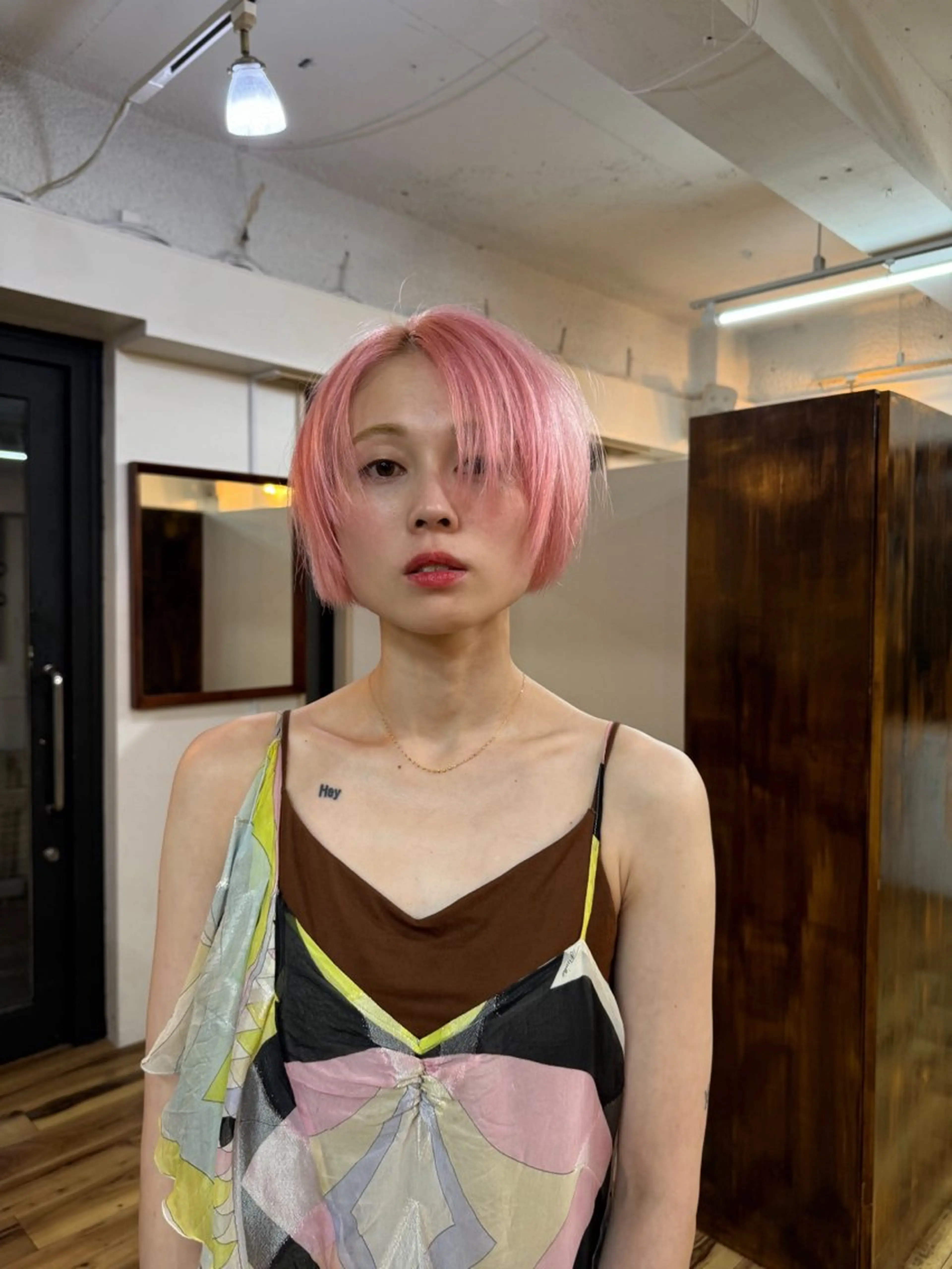 ショート 似合わせカット ヘアカラー ブリーチカラーモデル 募集中/ リョウスケのヘアスタイル