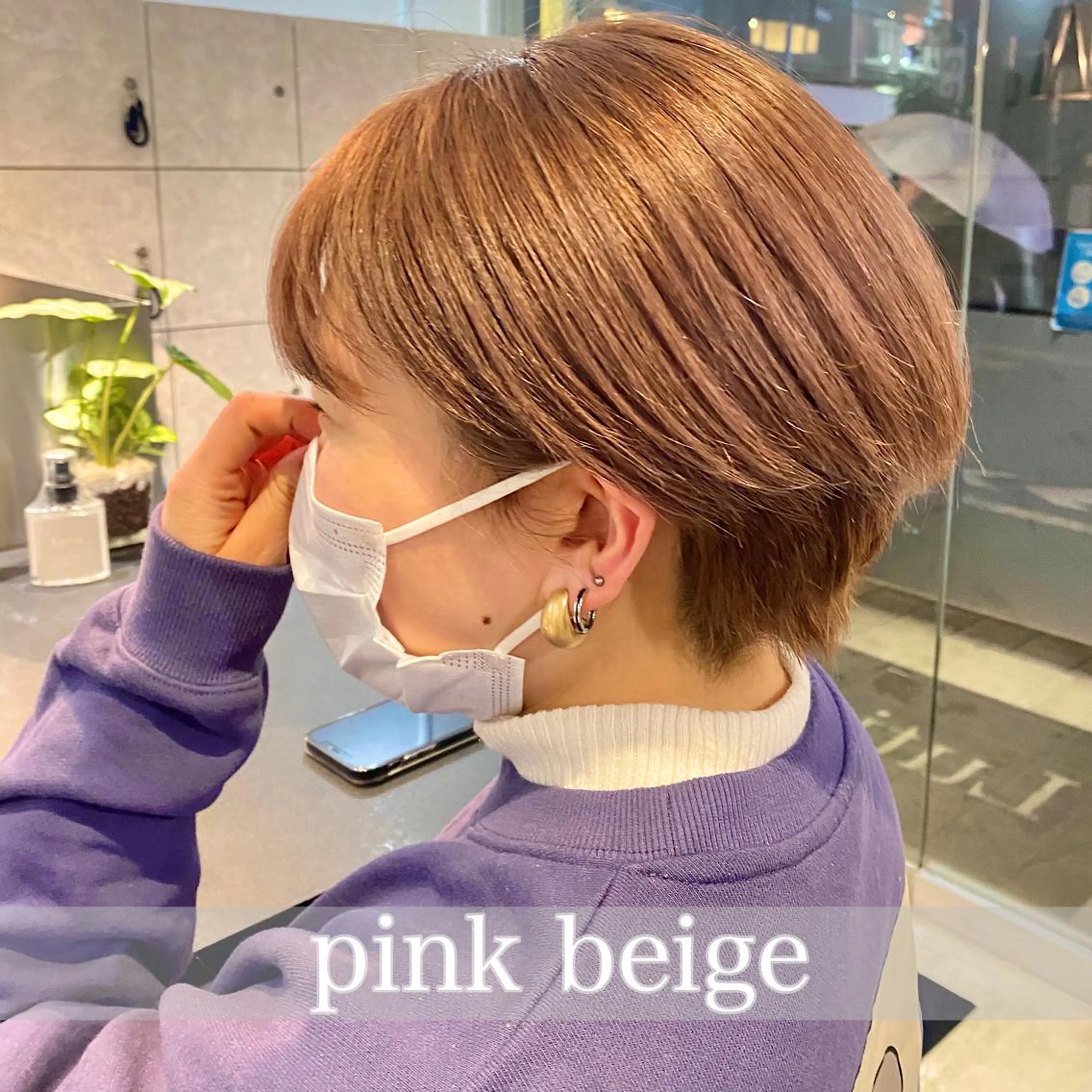 ショート カラー ハイトーンカラー 増子 祐太朗のヘアスタイル