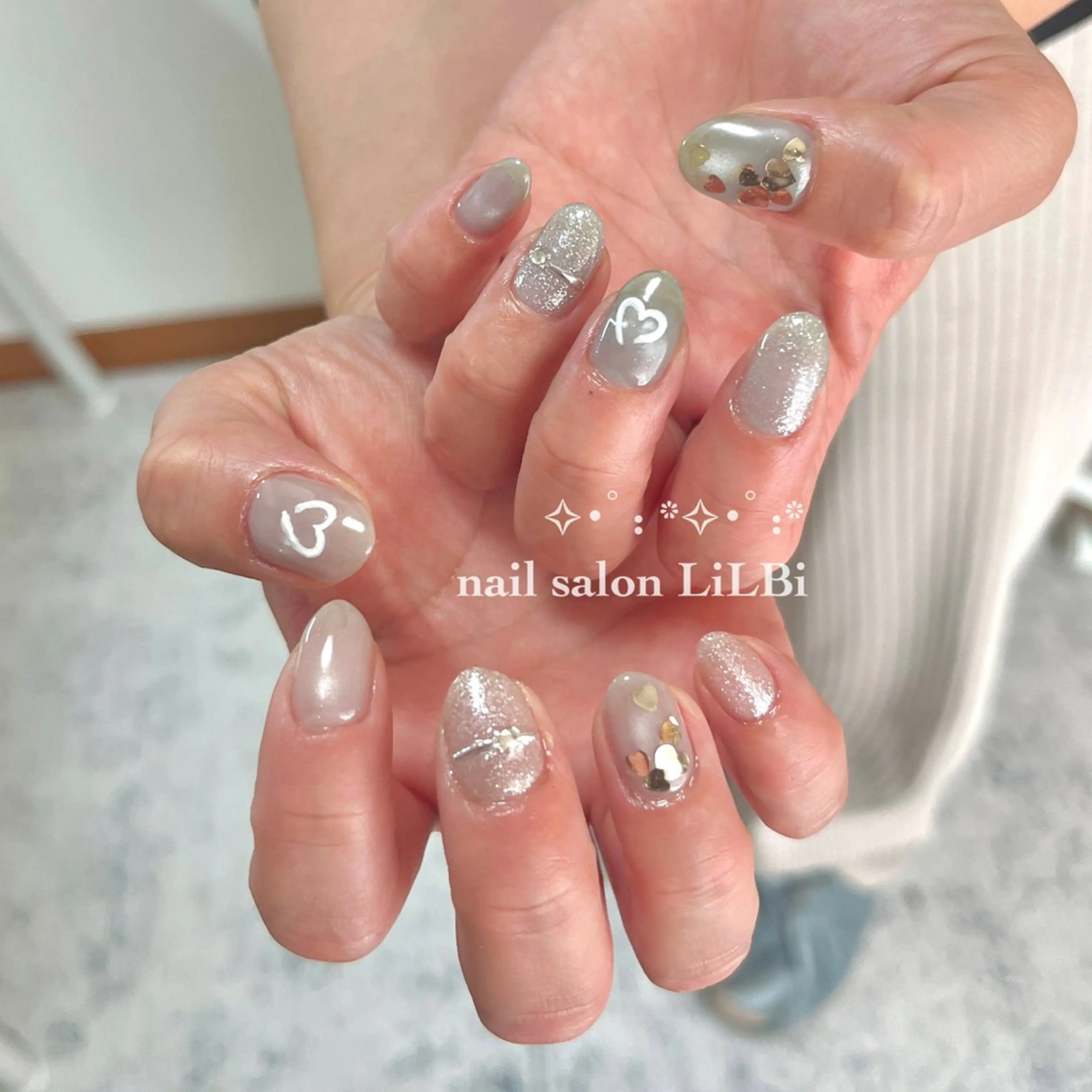 ネイル ハンドネイル nailsalon LiLBiのネイルデザイン