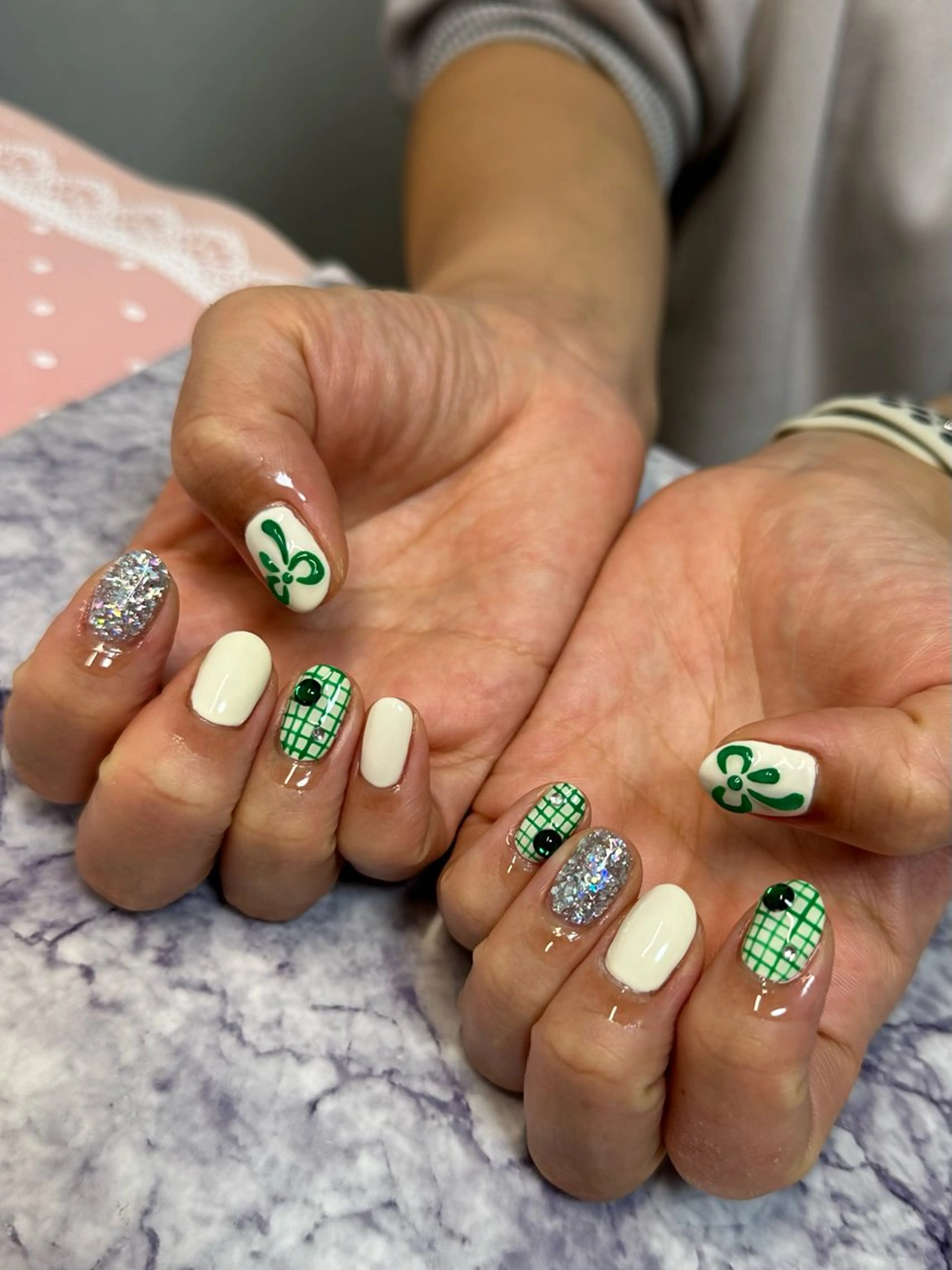 ネイル ハンドネイル フットネイル Pretzels🥨 【プレッツェル】ミウのネイルデザイン