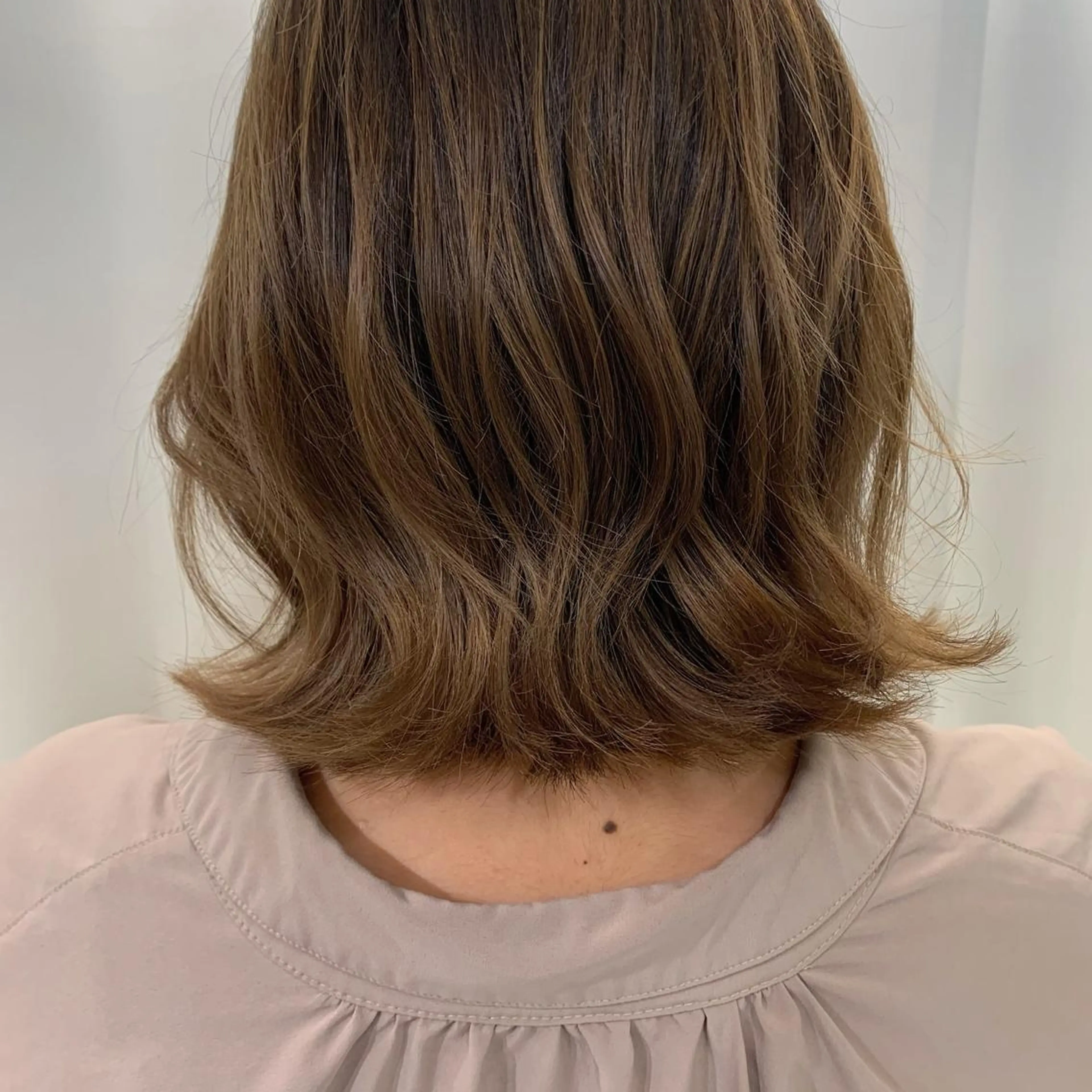 ミディアム カラー 【韓国風くびれヘア】 joule小木曽輝のヘアスタイル