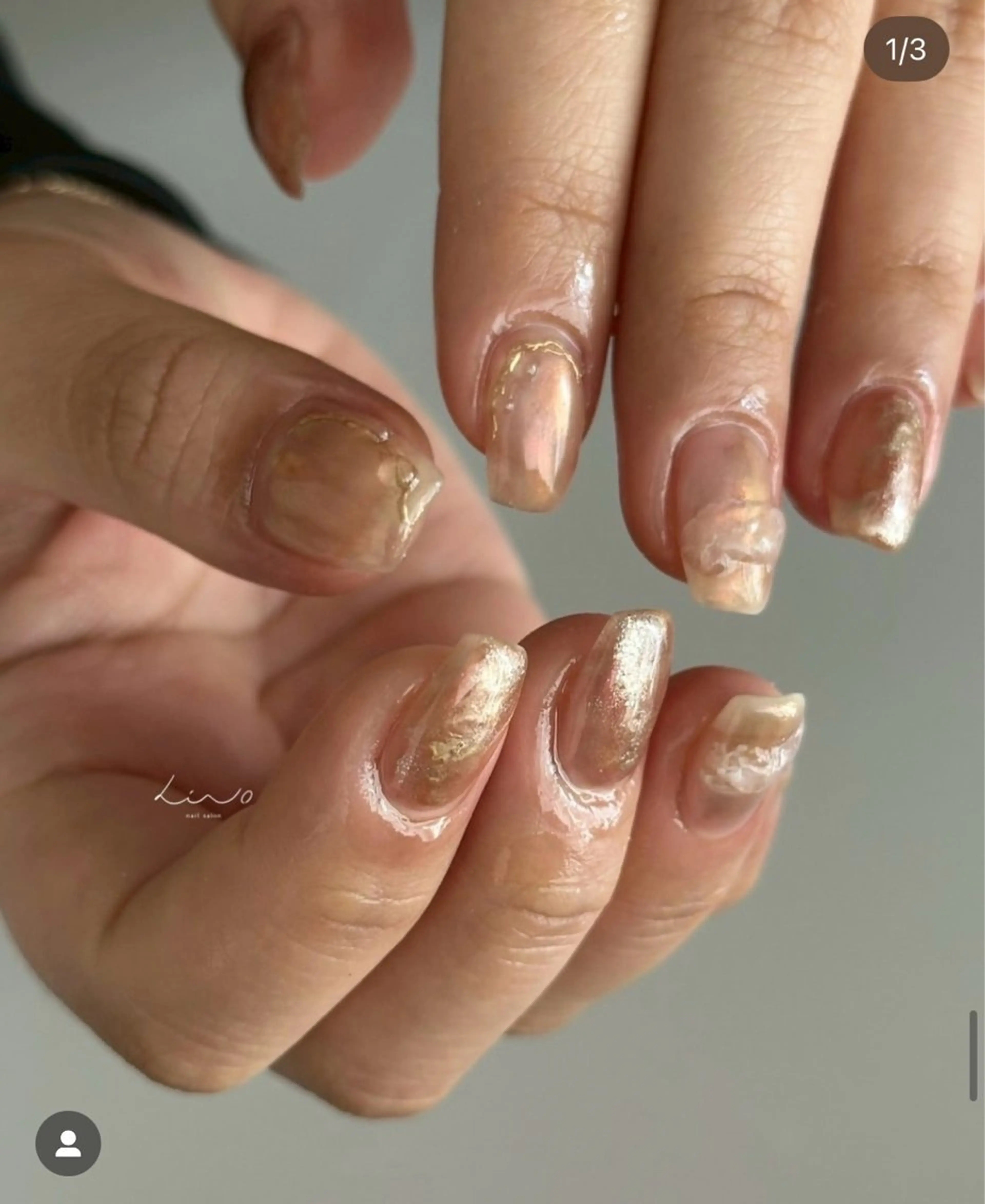 ネイル ハンドネイル lino 大阪本町店のネイルデザイン