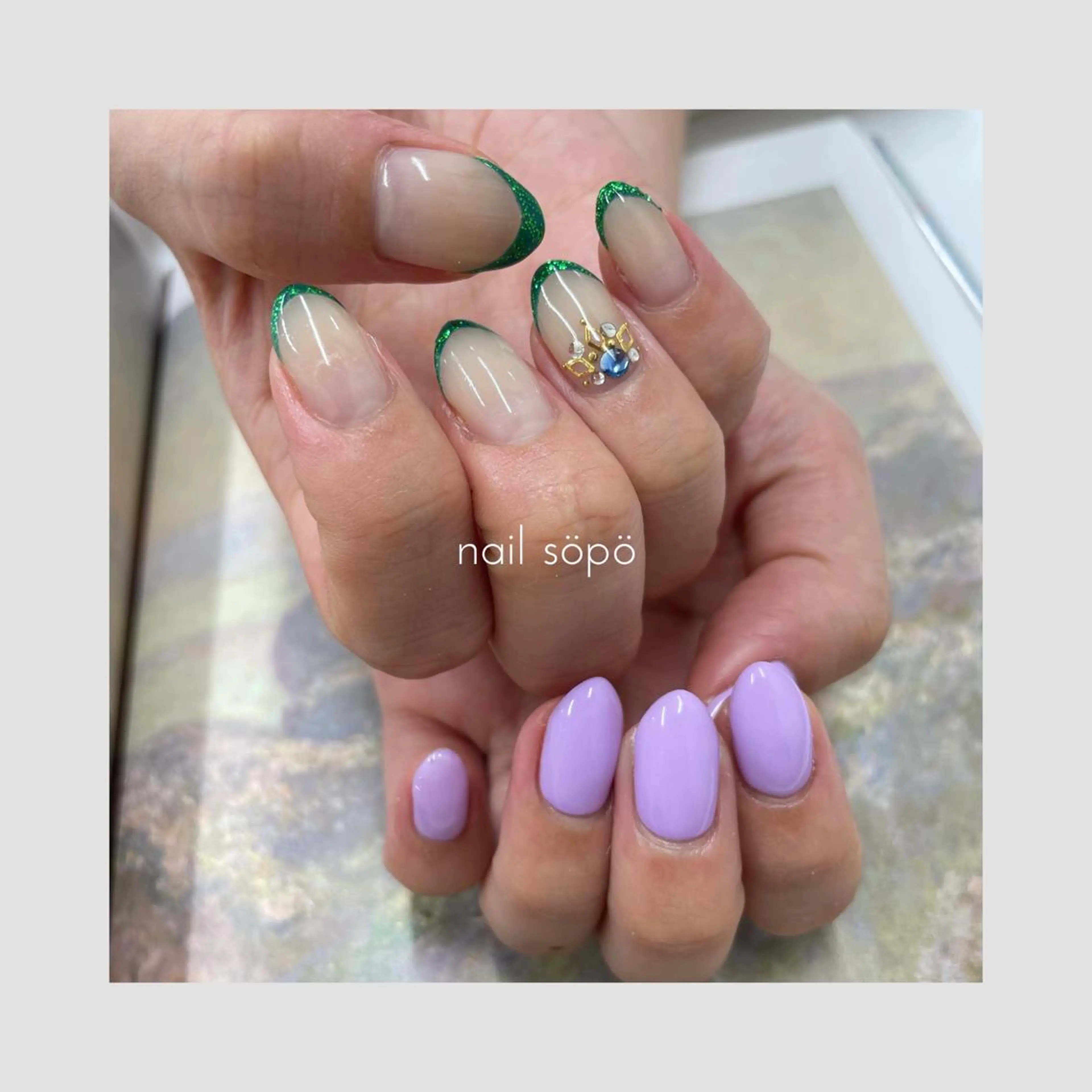 ネイル 自由が丘✳︎奥沢 nail söpöのネイルデザイン