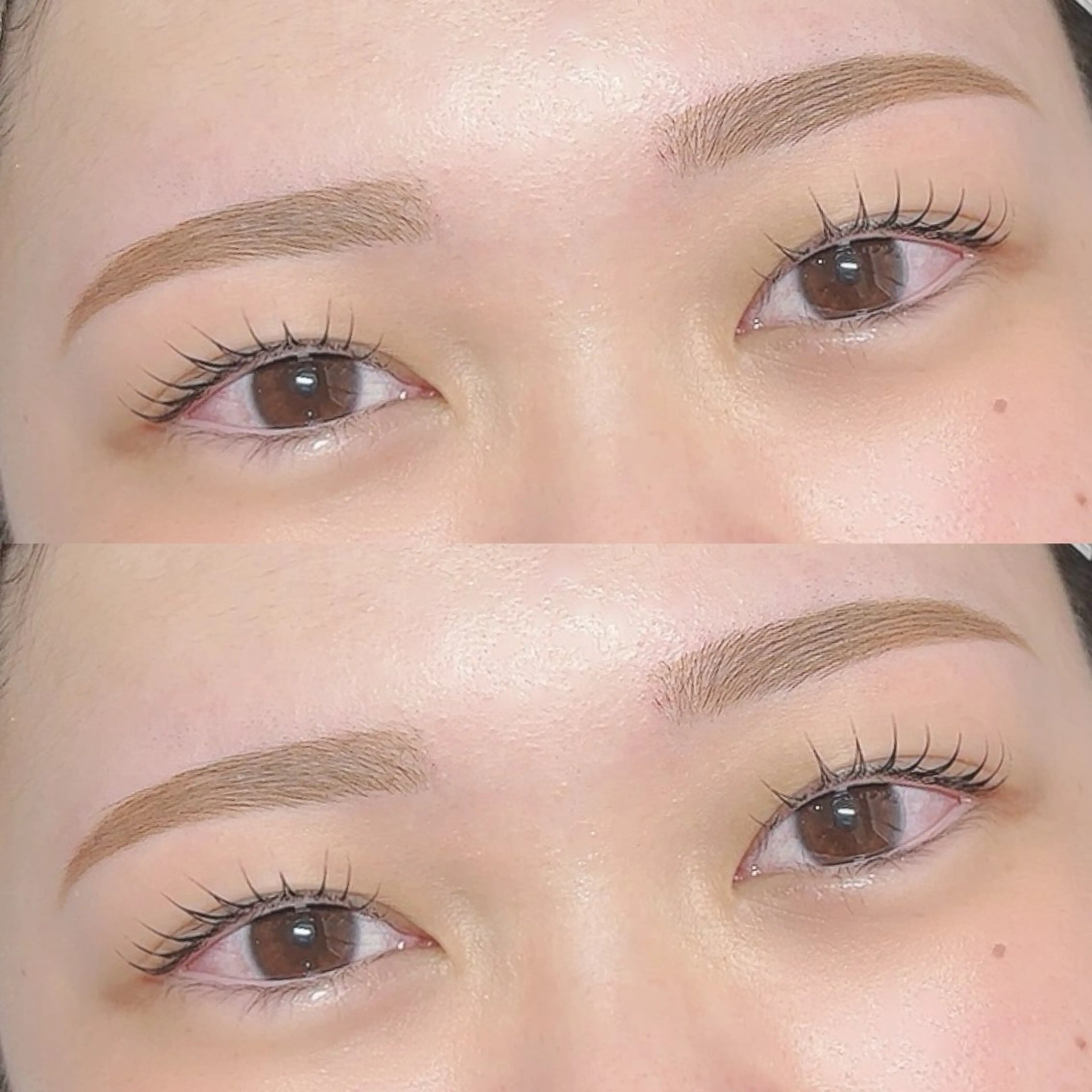 アイブロウWAX+まつげパーマ🫧(保湿&アイシャンプー&仕上げ込)の写真