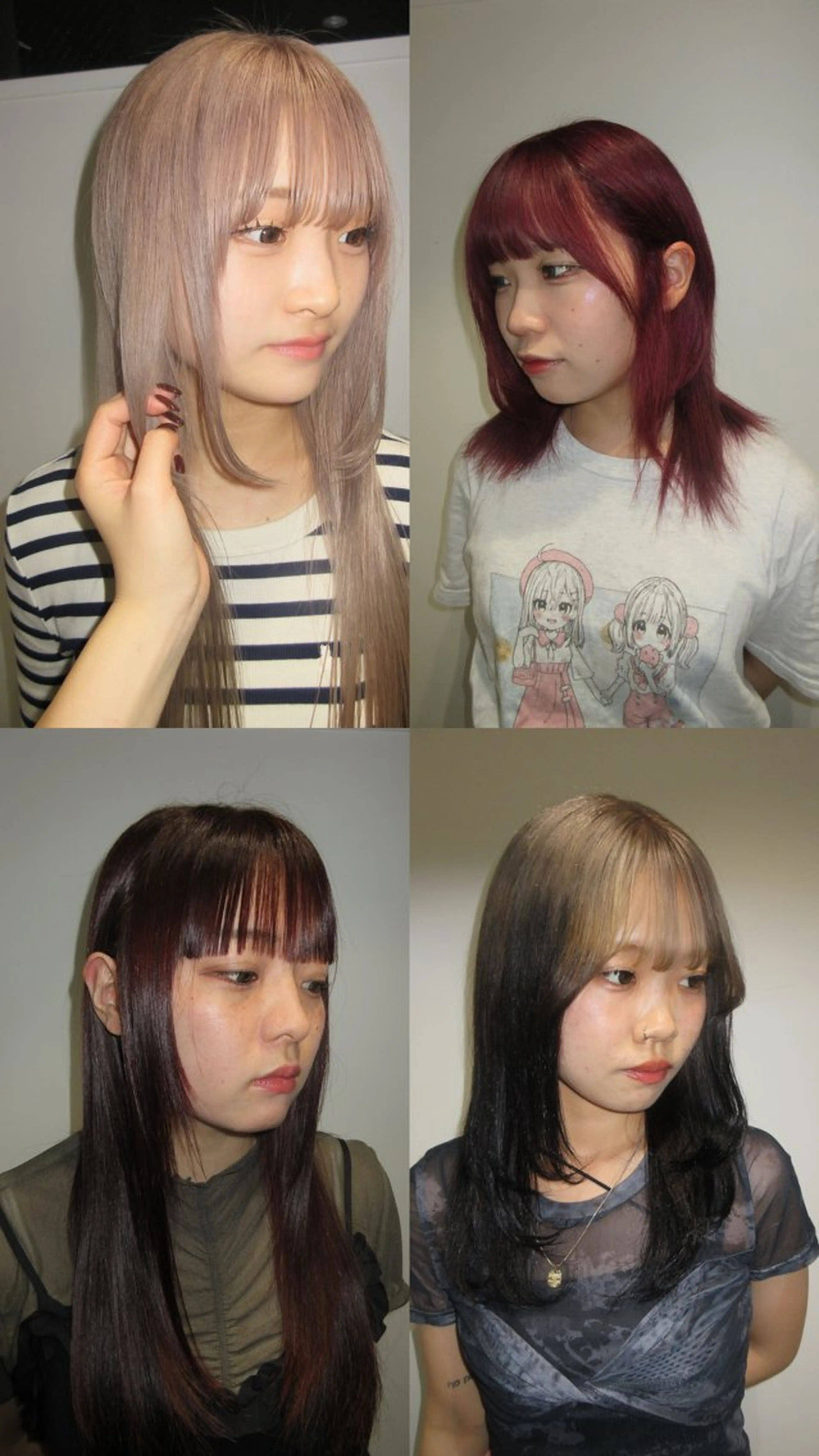 ロング ヘアカラー 似合わせスタイル☁️ 堀内志茉🍀のヘアスタイル