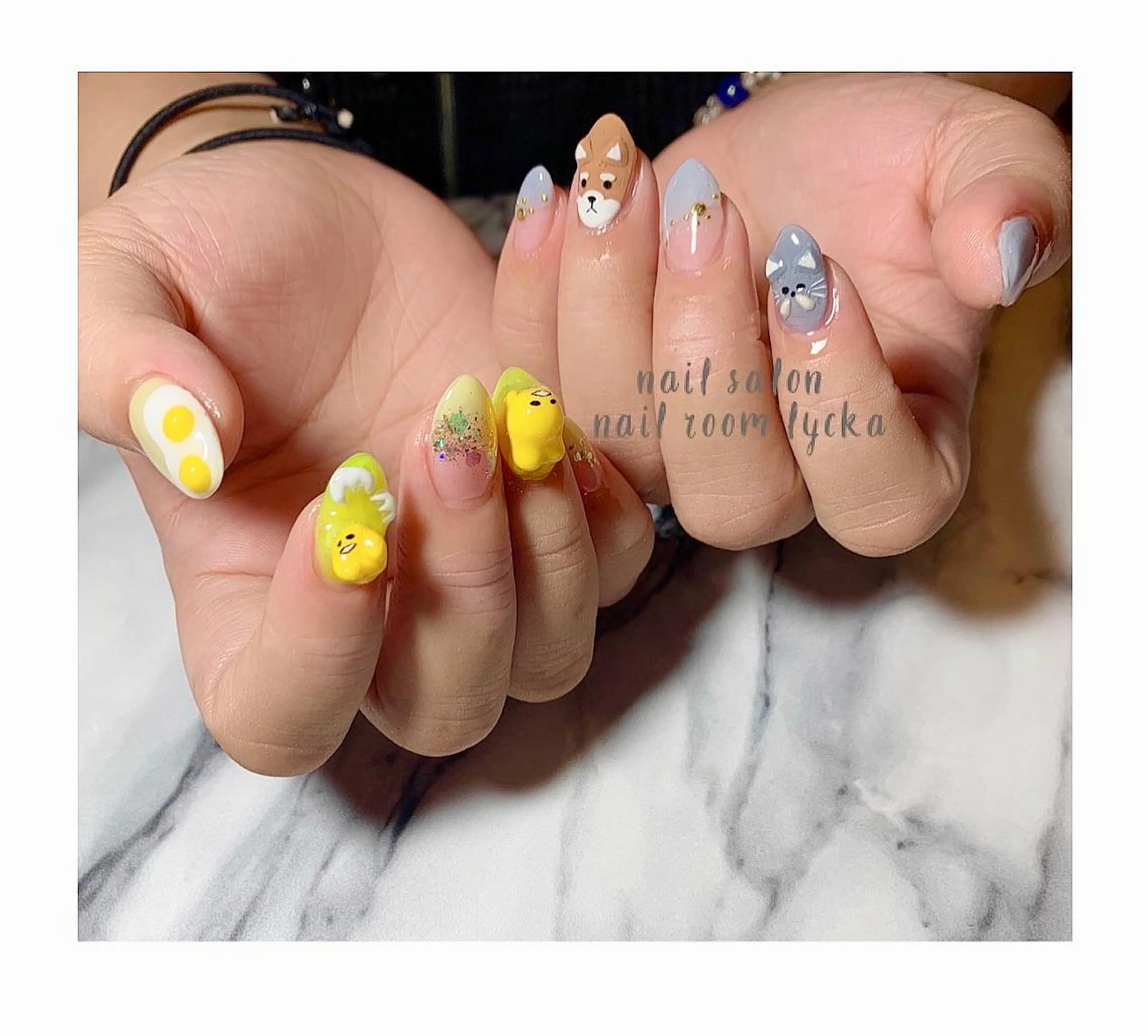 ネイル ﾈｲﾙﾙｰﾑﾘｯｶ 𝐦𝐚𝐲𝐮のネイルデザイン