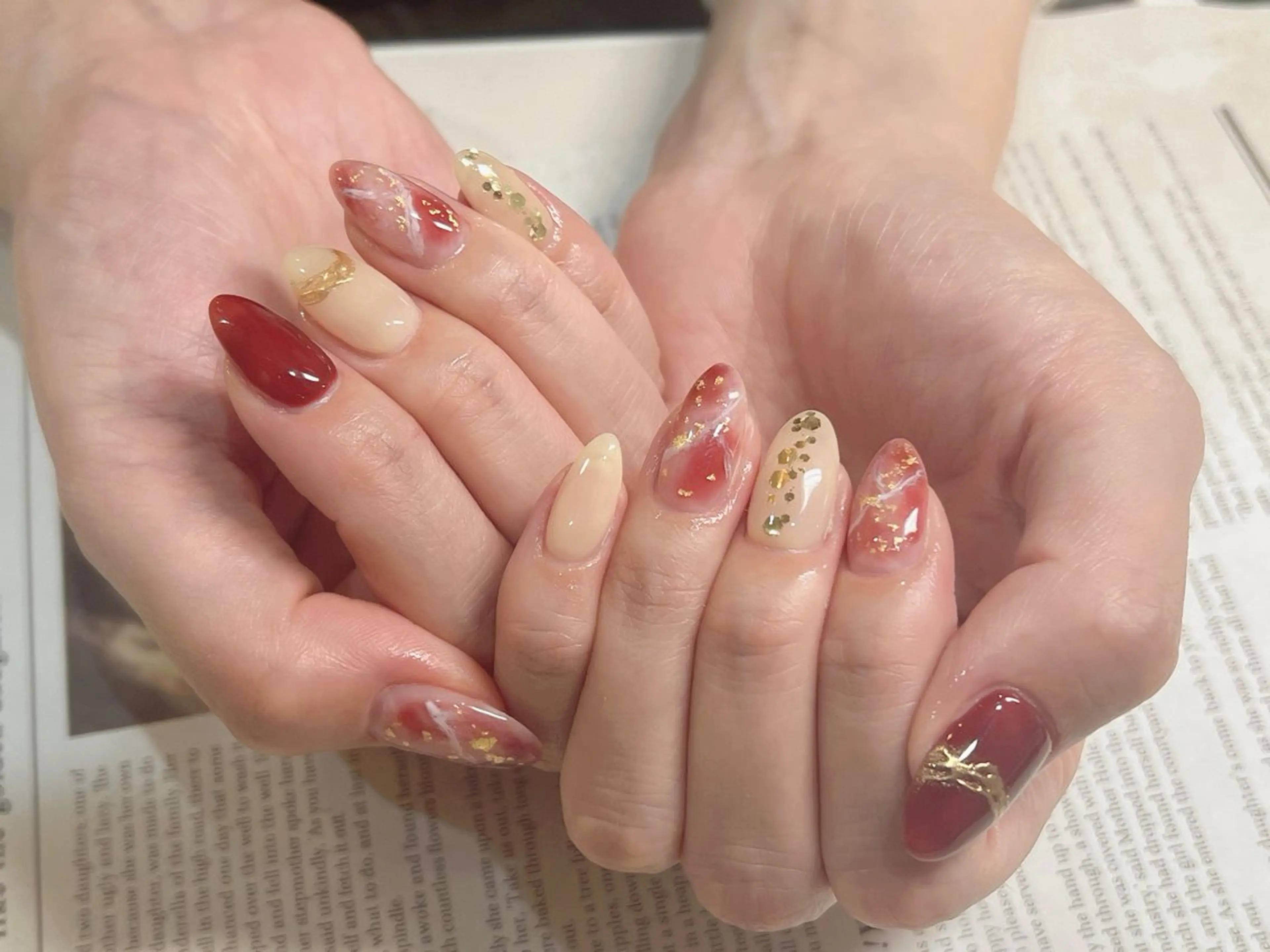 ネイル ハンドネイル ハンドケア Rarity ネイルサロンのネイルデザイン