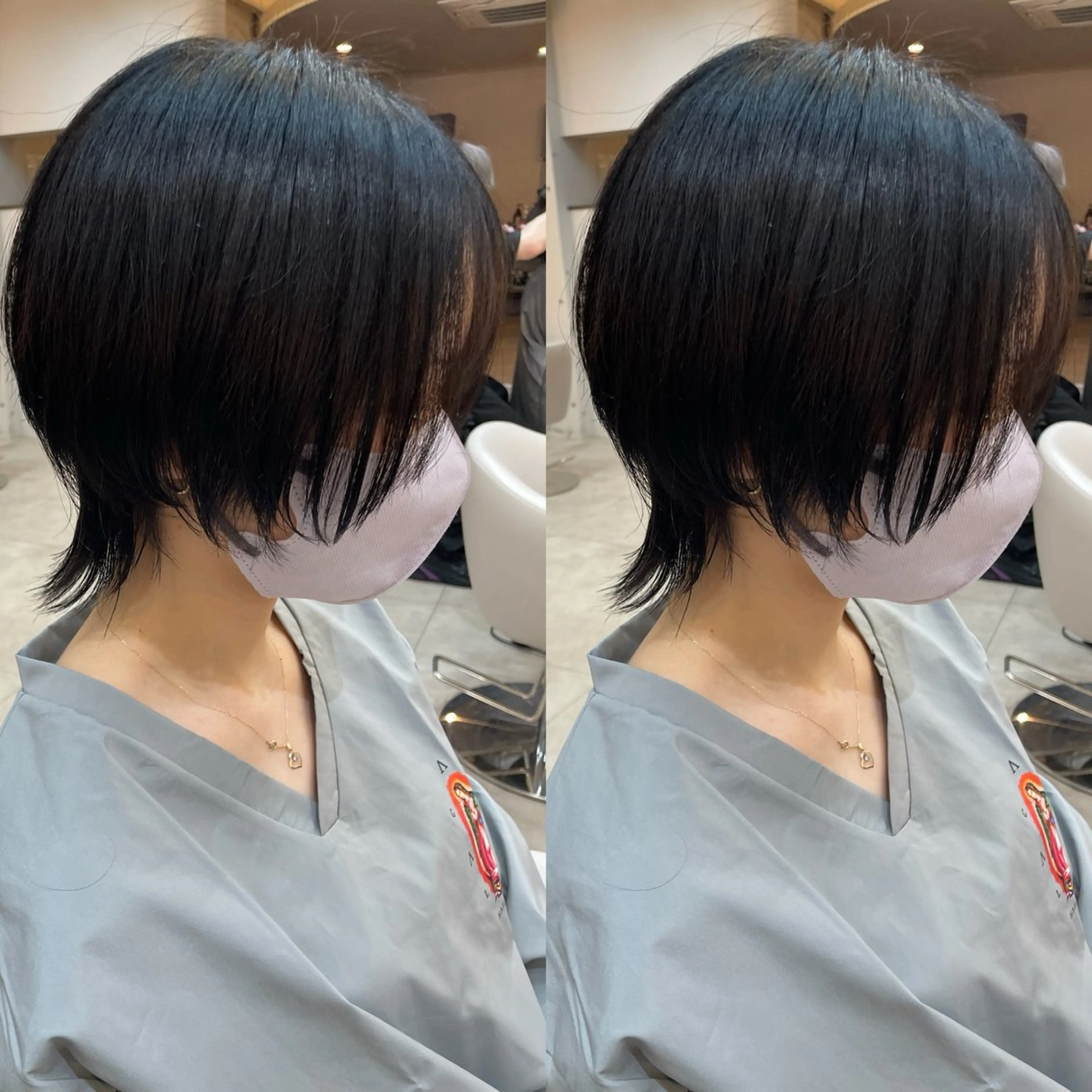 ショート カラー カット ヘアカラー トリートメント モデル様募集中 🫶しののヘアスタイル