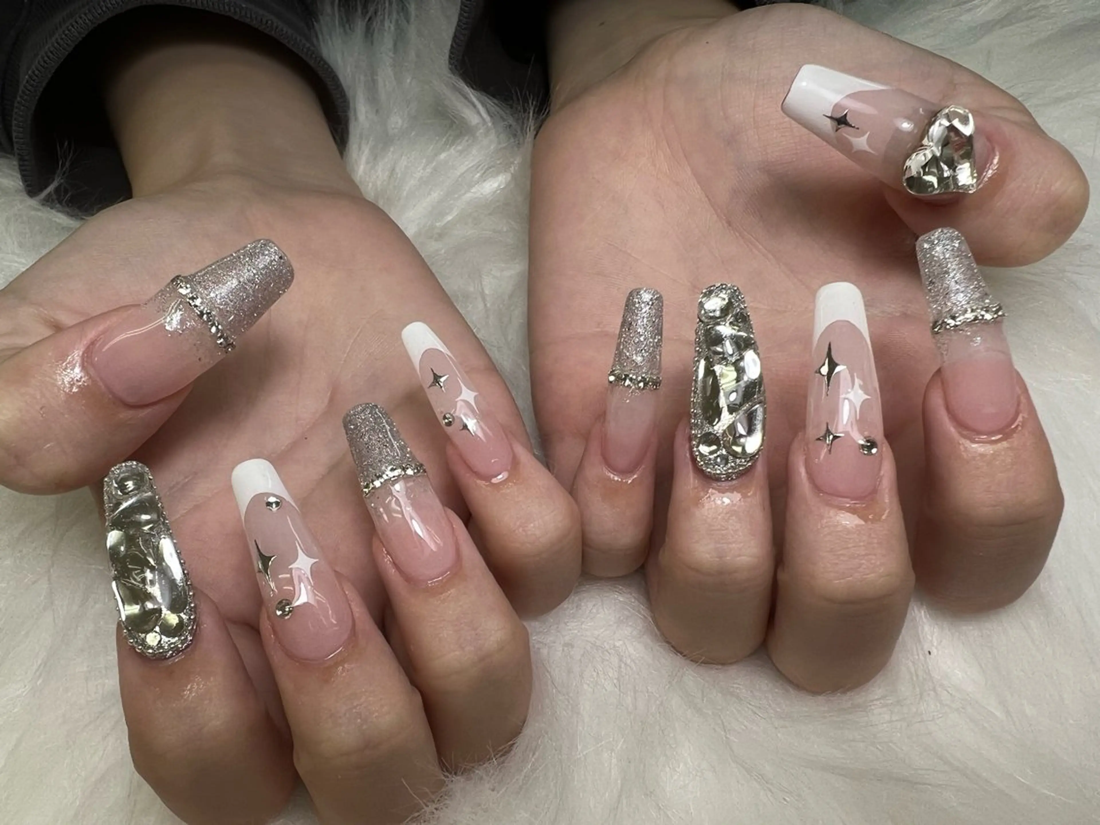 ネイル ハンドネイル Mana‪ ‪·͜· ❤︎‬のネイルデザイン