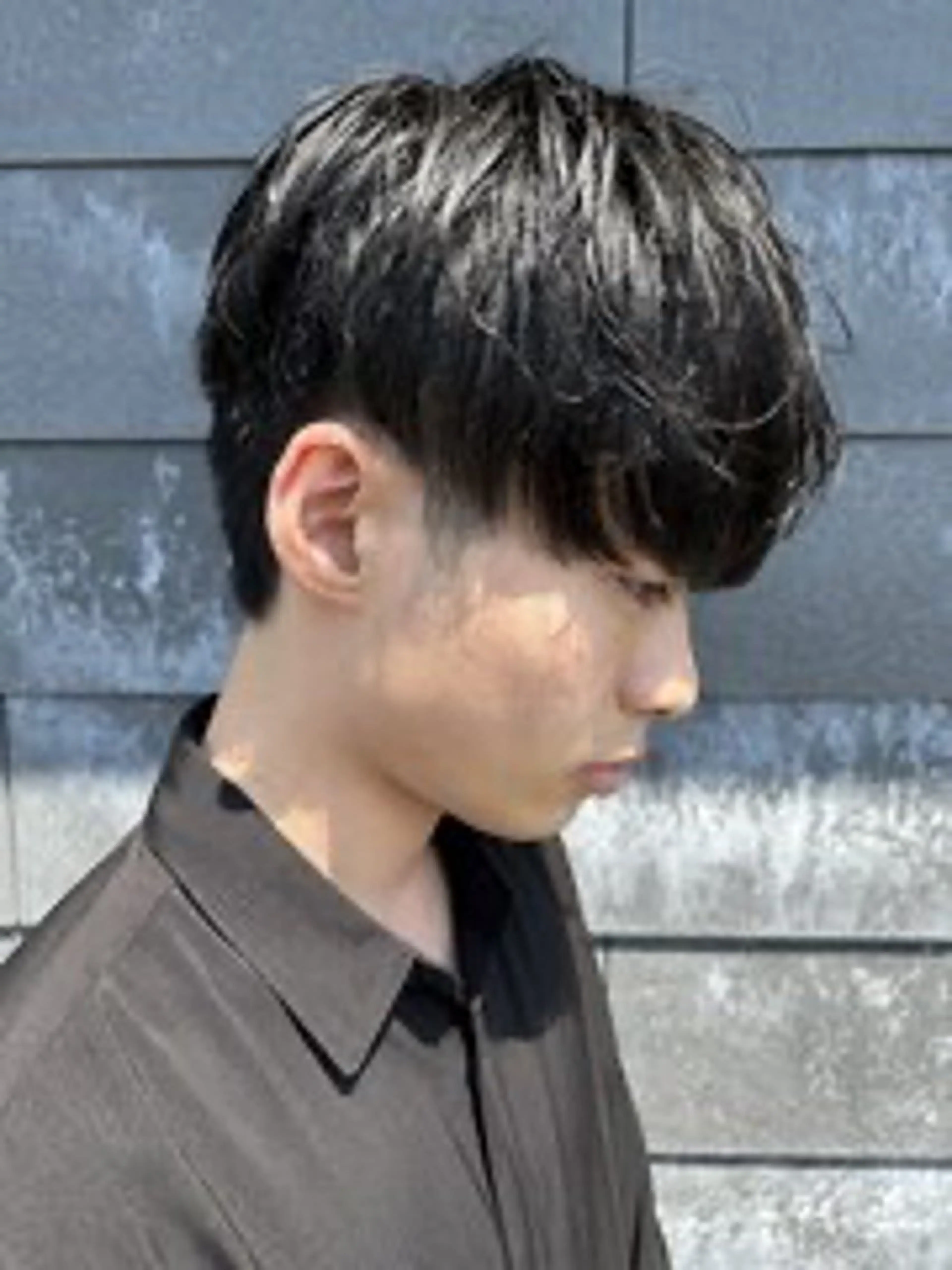 メンズ マッシュ メンズパーマ カット パーマ Hwyl by Niau所属・内山 翔太のヘアスタイル