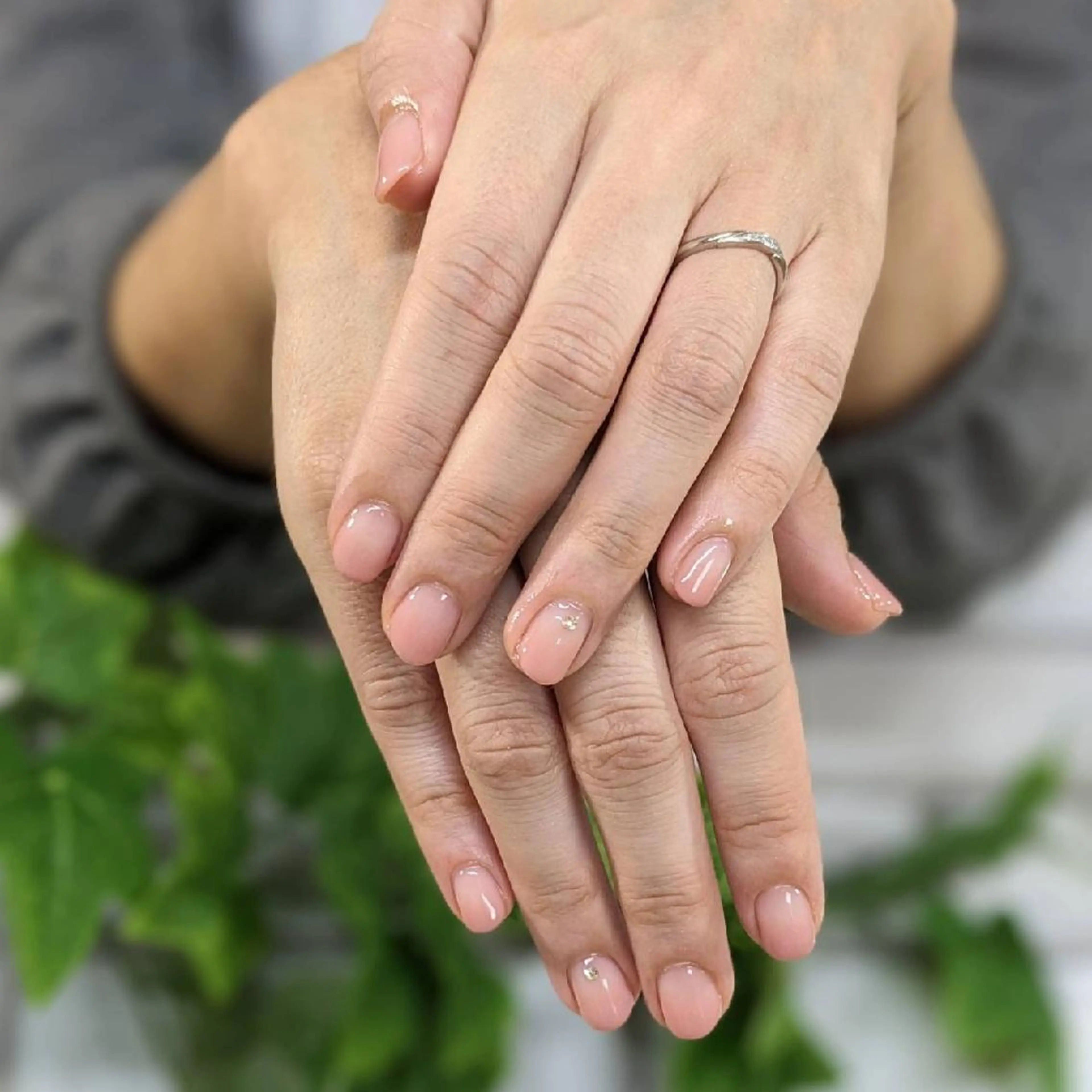 ネイル グラデーション ピンク ハンドネイル ネイルサロンベルティ .keikoのネイルデザイン