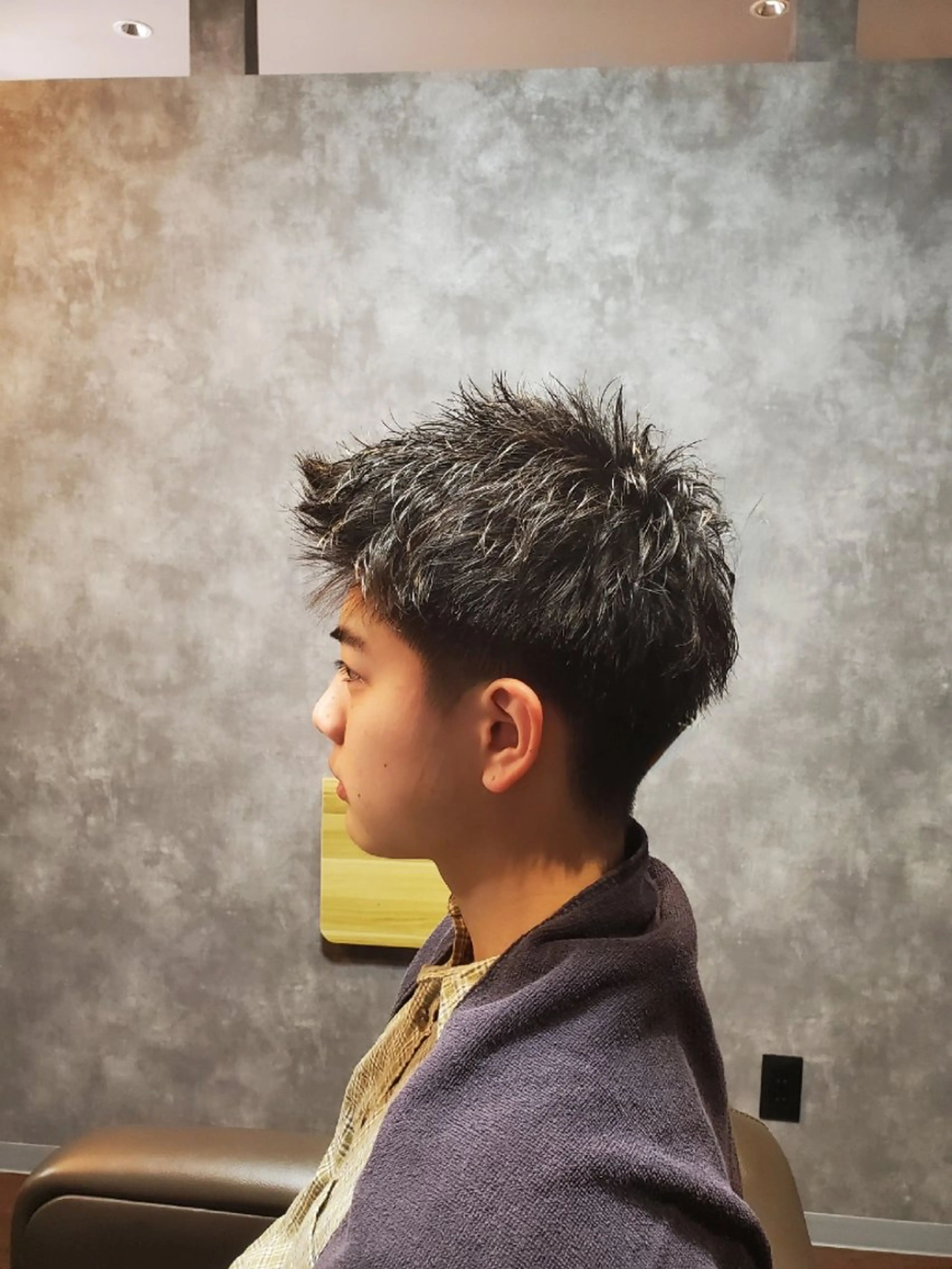 ショート ショートヘア メンズBOLT ハシモトのヘアスタイル