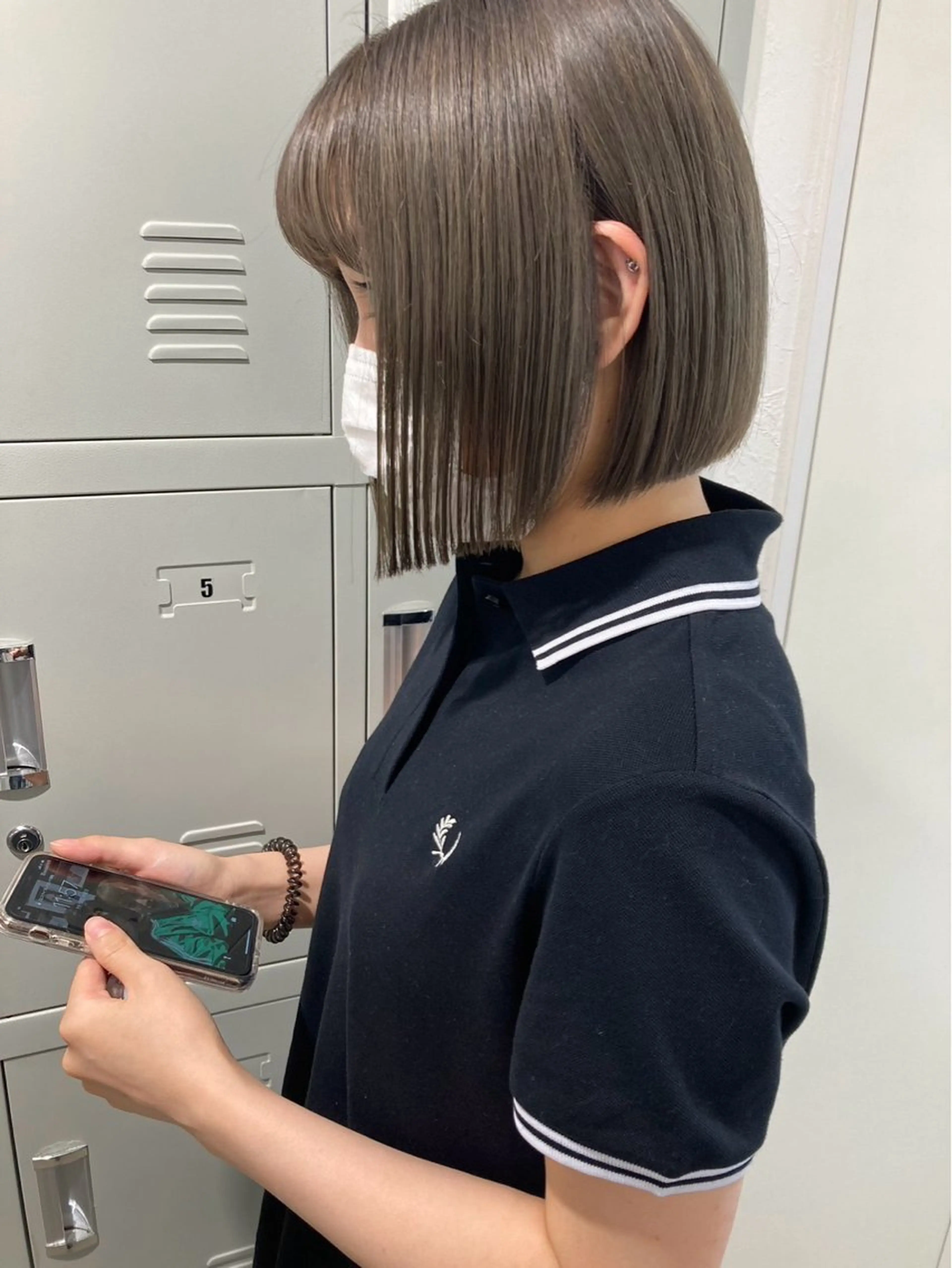 カット+カラー+縮毛矯正+2stepトリートメントの写真