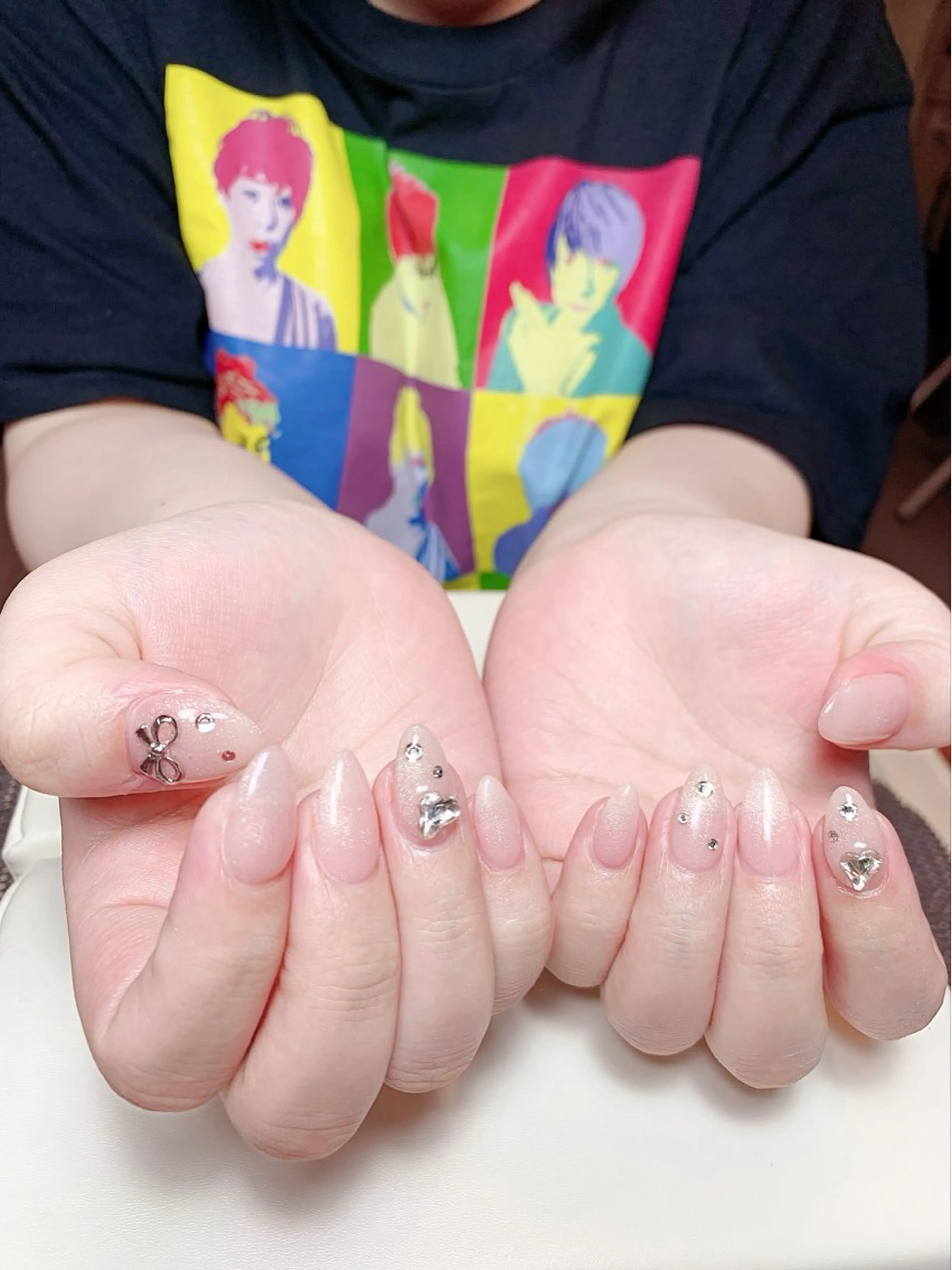 ネイル ガーリー ハンドネイル Nail Salon R.N アールドットエヌ所属・R.N アールドットエヌのネイルデザイン