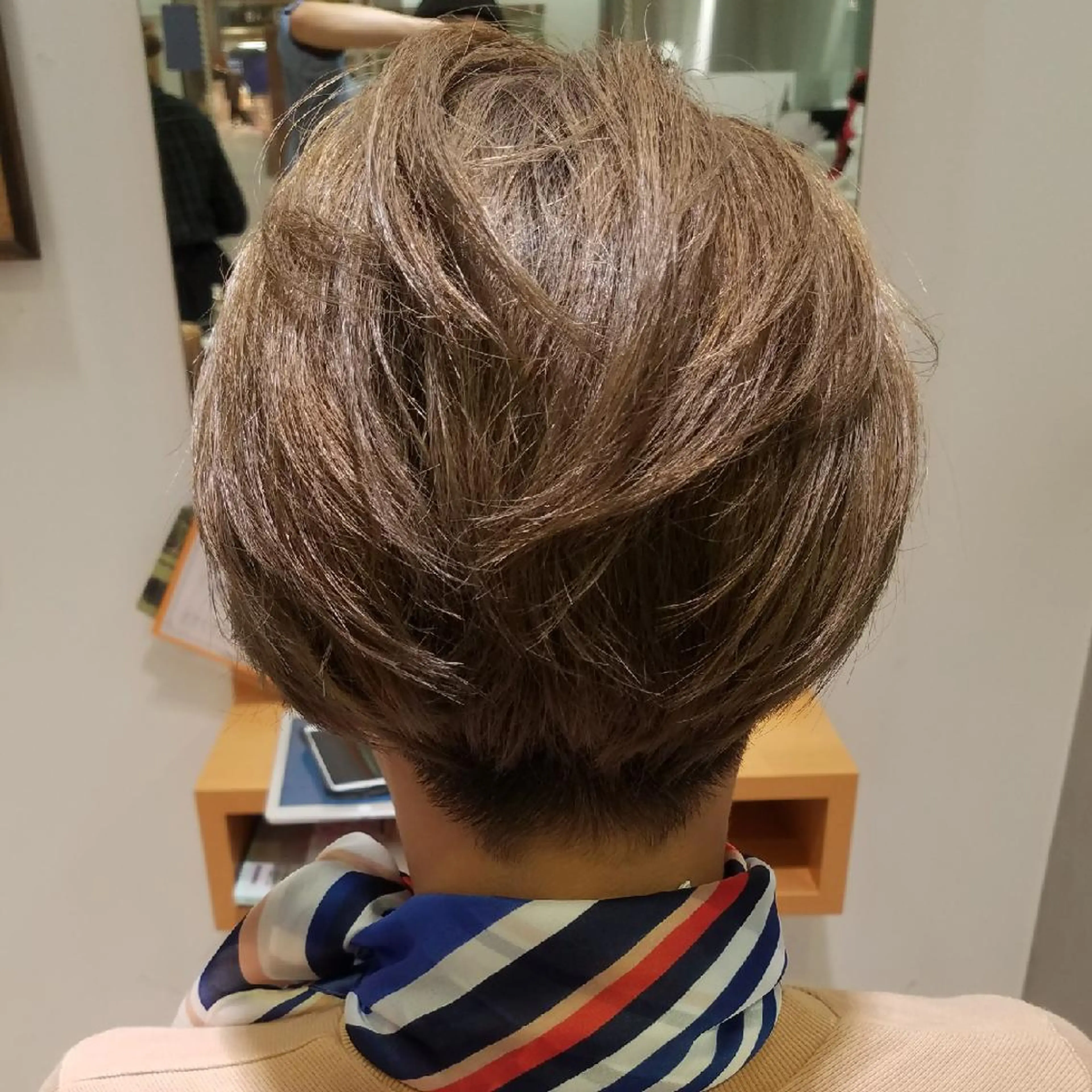 ショート カラー アッシュ ラベンダーカラー ラベンダーアッシュ 徳永 健のその他イメージ