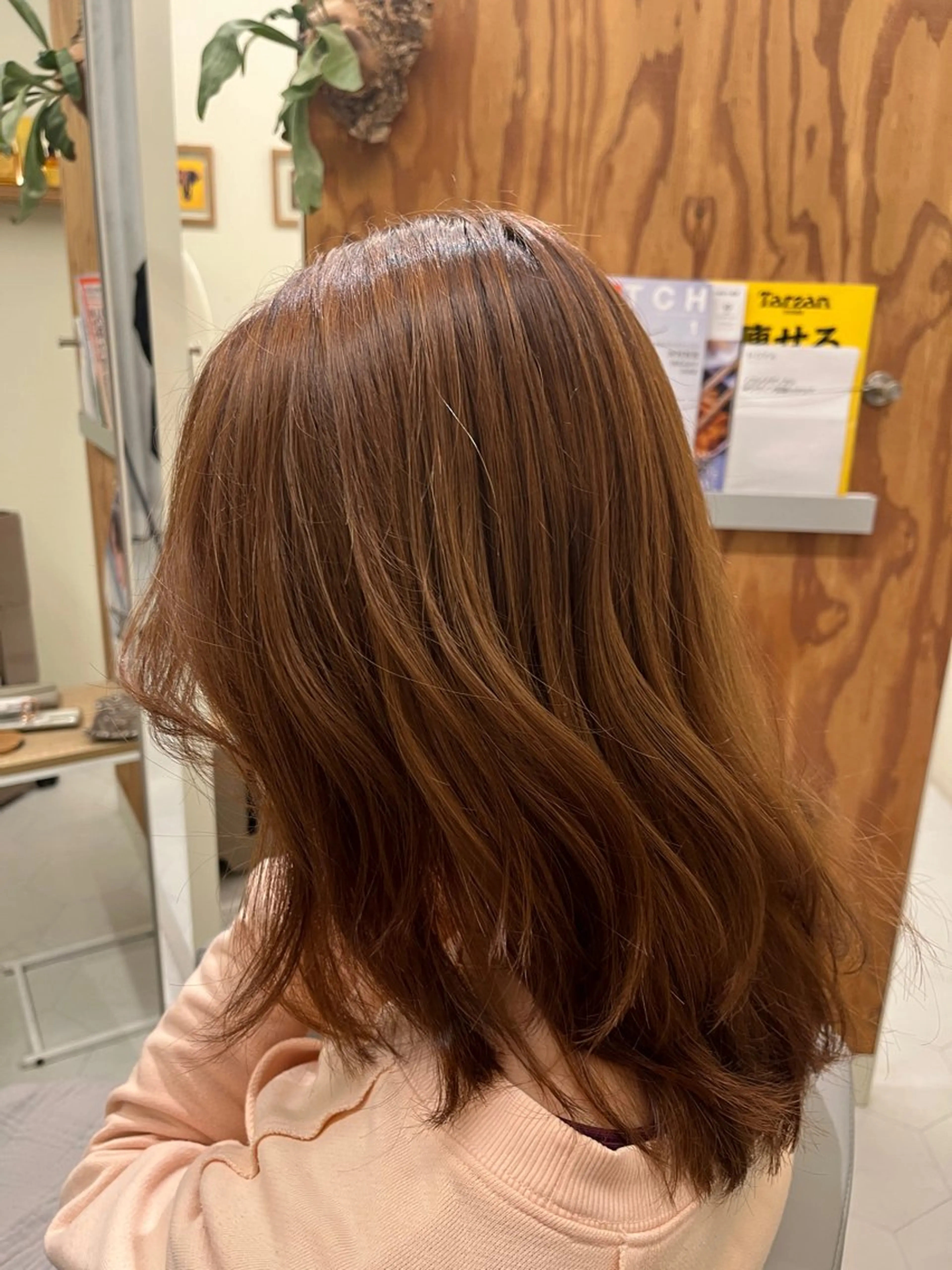 セミロング 髪質改善/縮毛矯正 艶髪🔥高杉のヘアスタイル