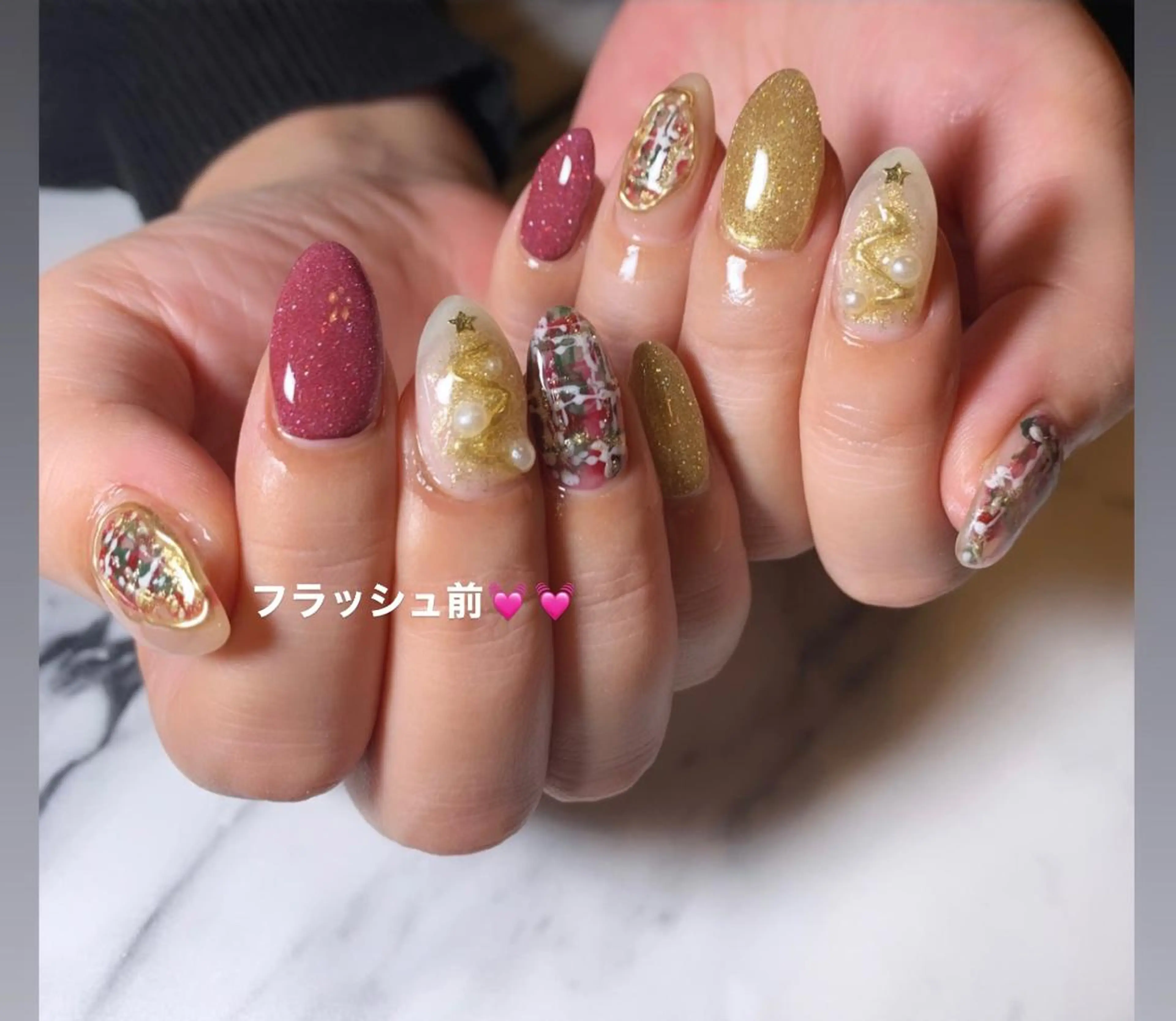 ネイル ﾈｲﾙﾙｰﾑﾘｯｶ 𝐦𝐚𝐲𝐮のネイルデザイン