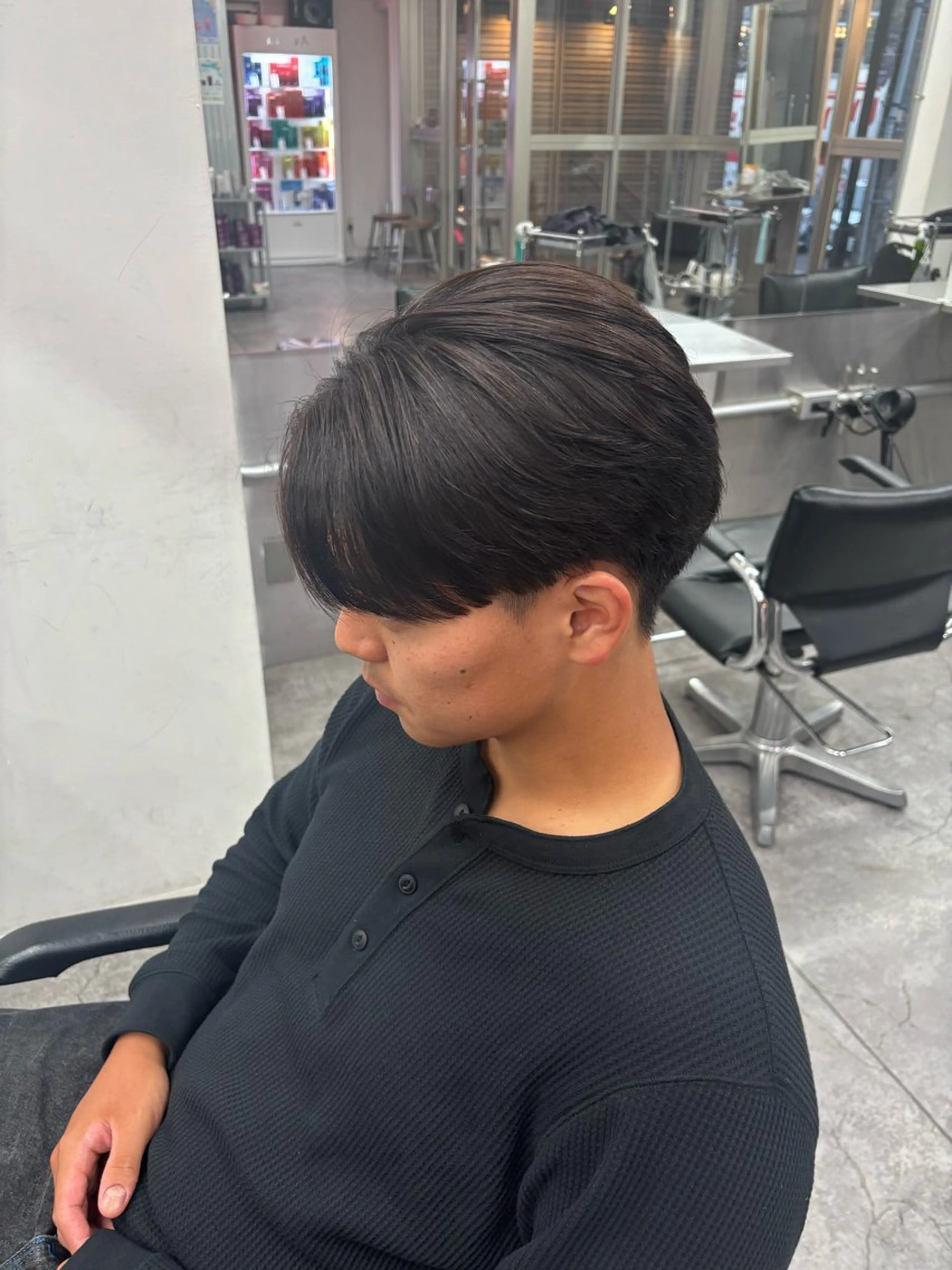 メンズ メンズ特化✨️ 韓国風パーマ🔥一八のヘアスタイル