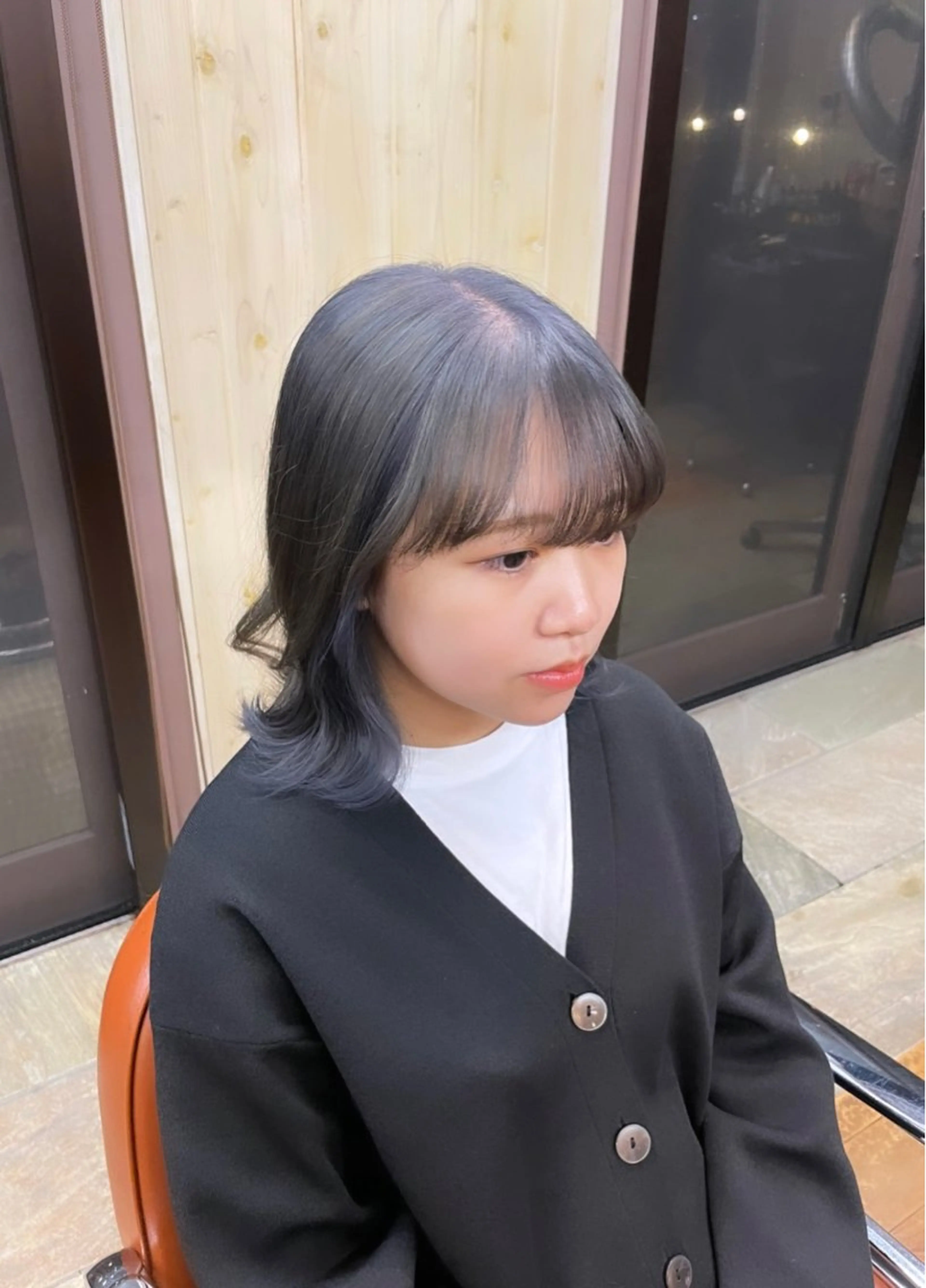 ショート カラー 透明感カラー グレージュ パープルカラー パープルグレージュ ayaka |トレンドヘアのヘアスタイル