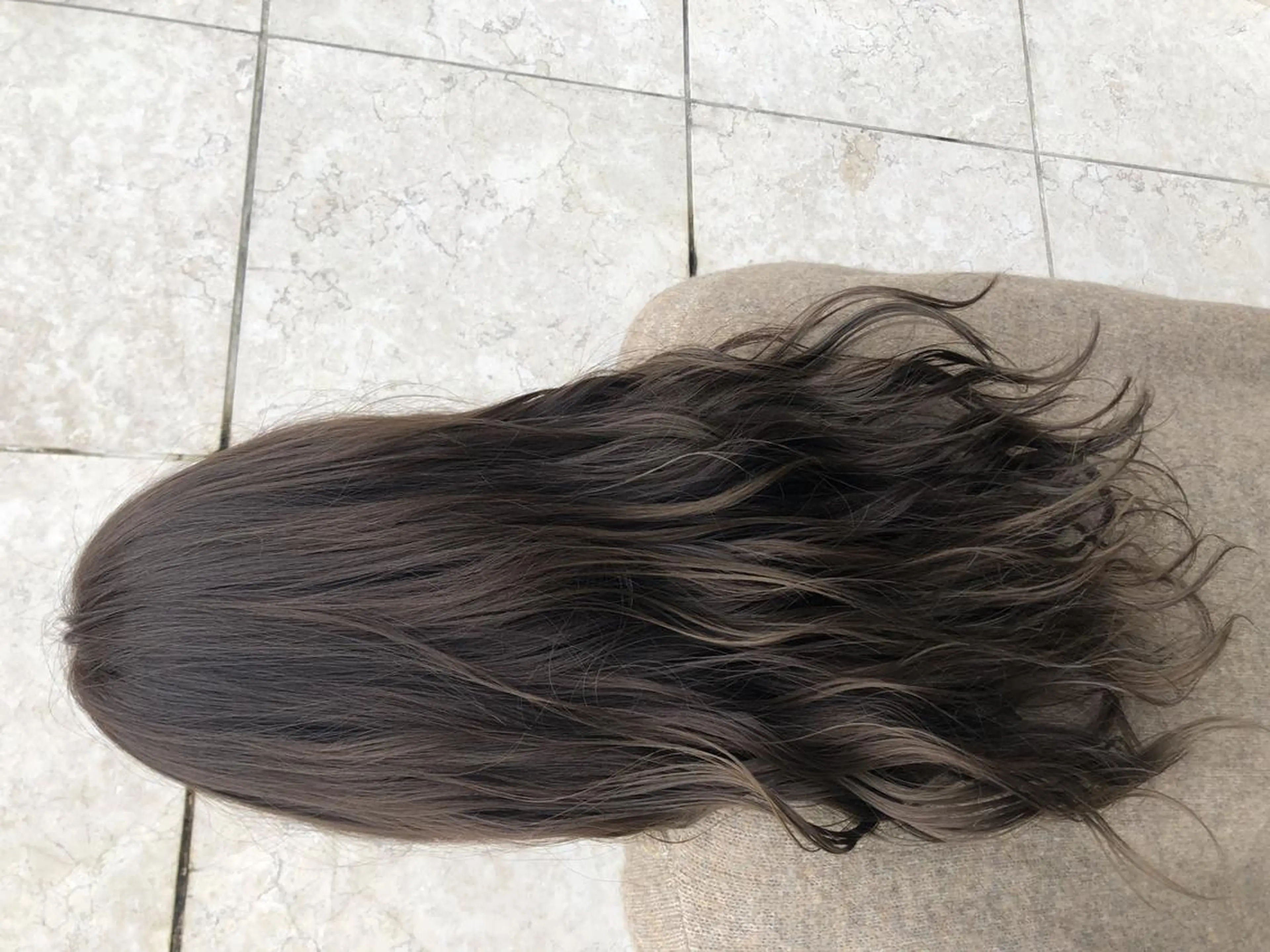 カラー ロング ヘアカラー トリートメント 鈴木 理香のヘアスタイル