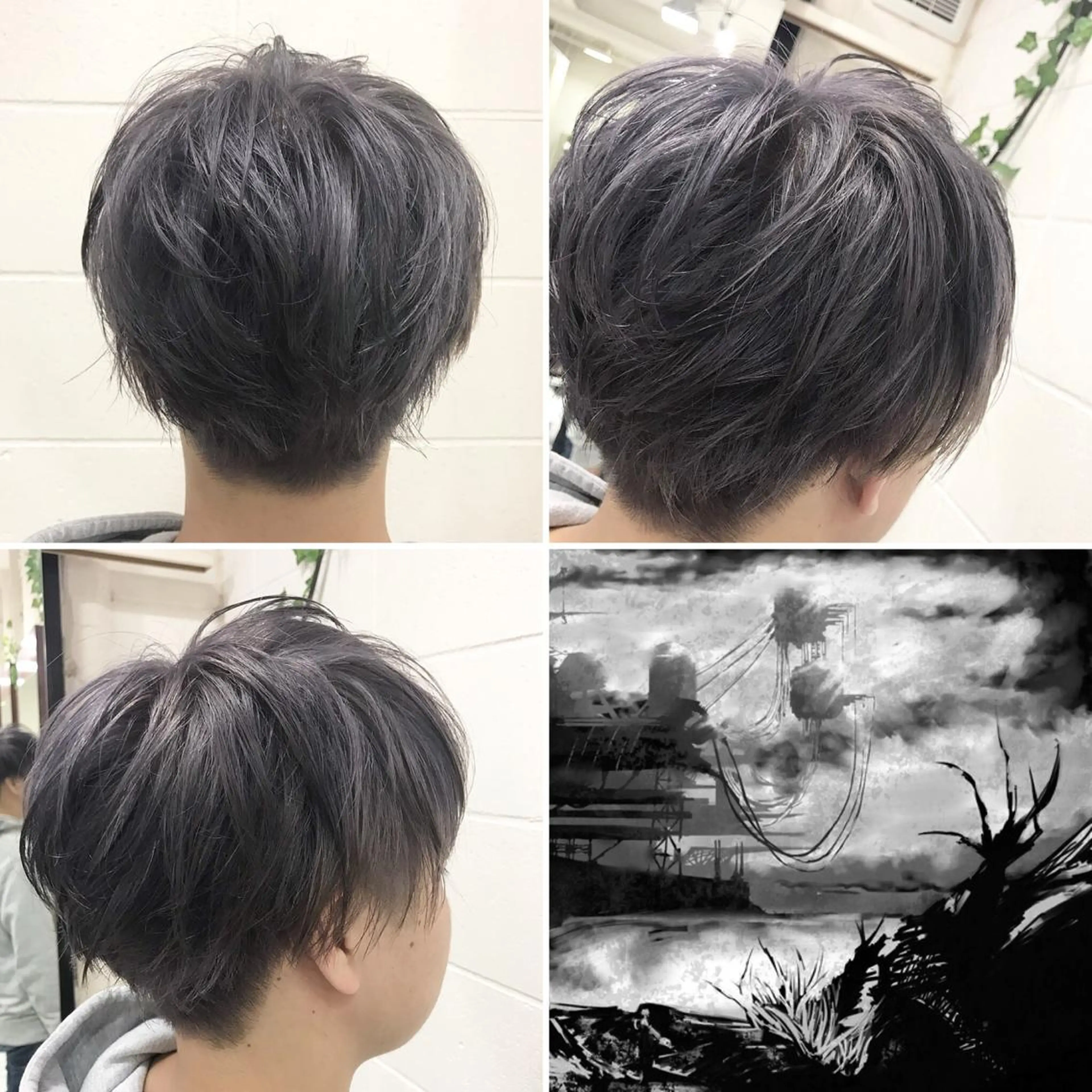 ショート カラー メンズ ヘアカラー トリートメント "PEPPU "所属・🌈推し色派手髪 ハイトーンShinのヘアスタイル