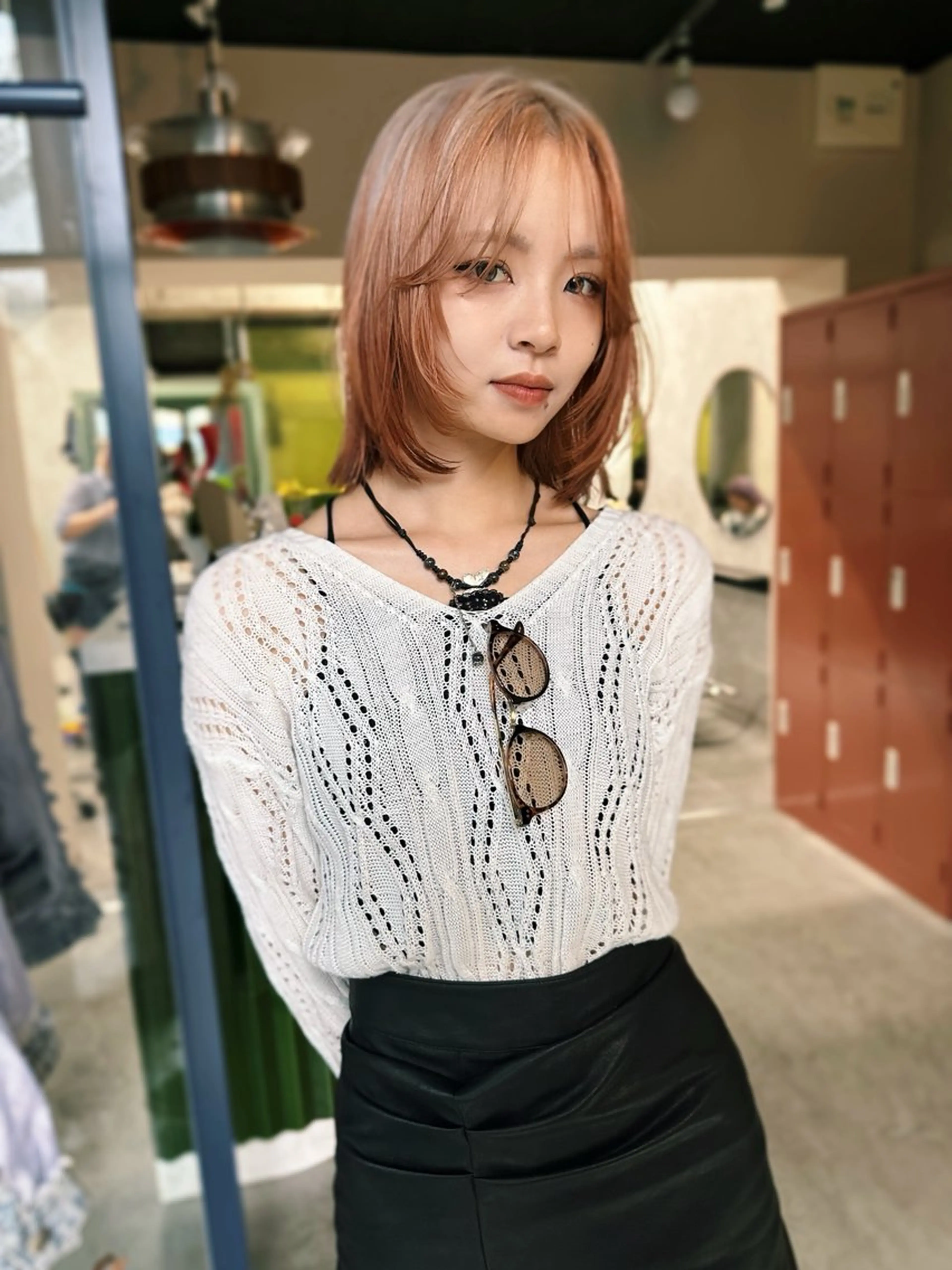 カラー 🧡色落ちまで2度 楽しめる🧡ヨシキのヘアスタイル