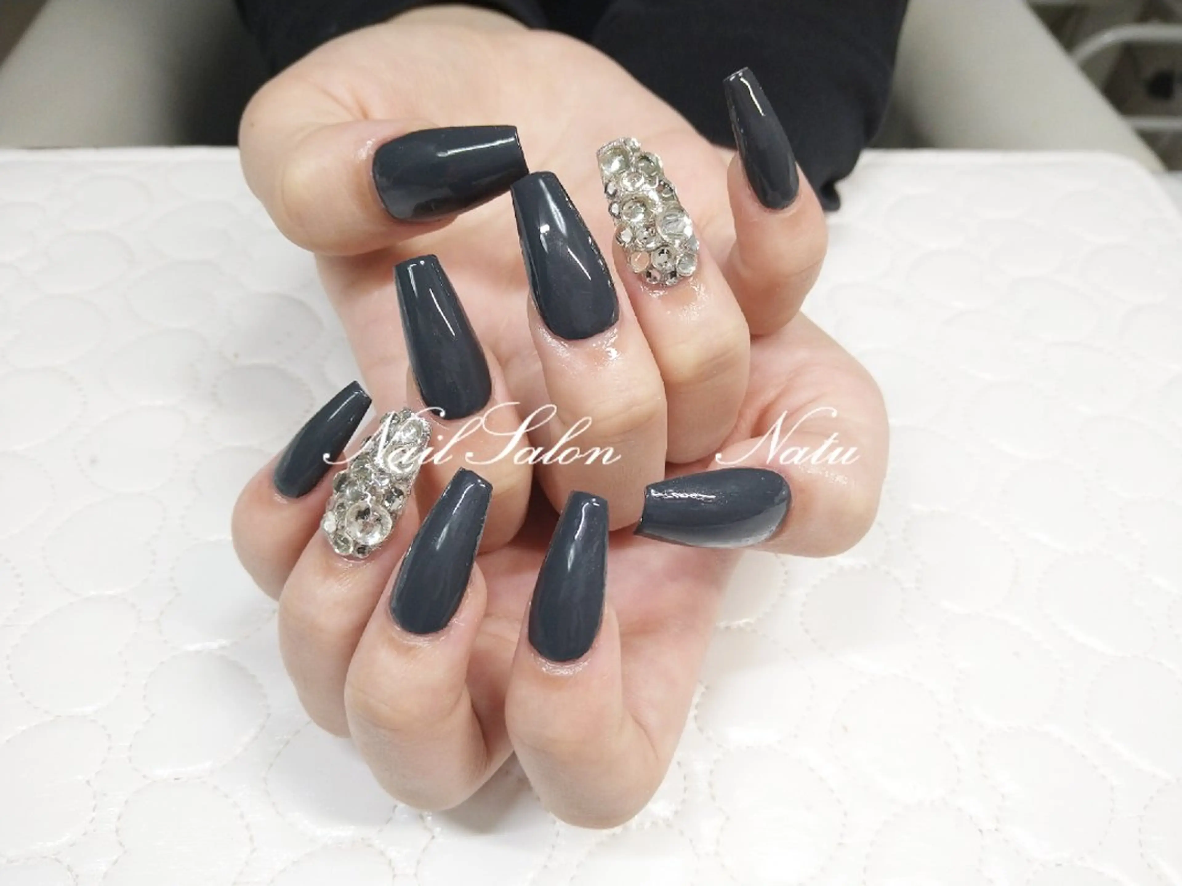 ネイル 長さ出し ハンドネイル nailsalon　 Natuのネイルデザイン