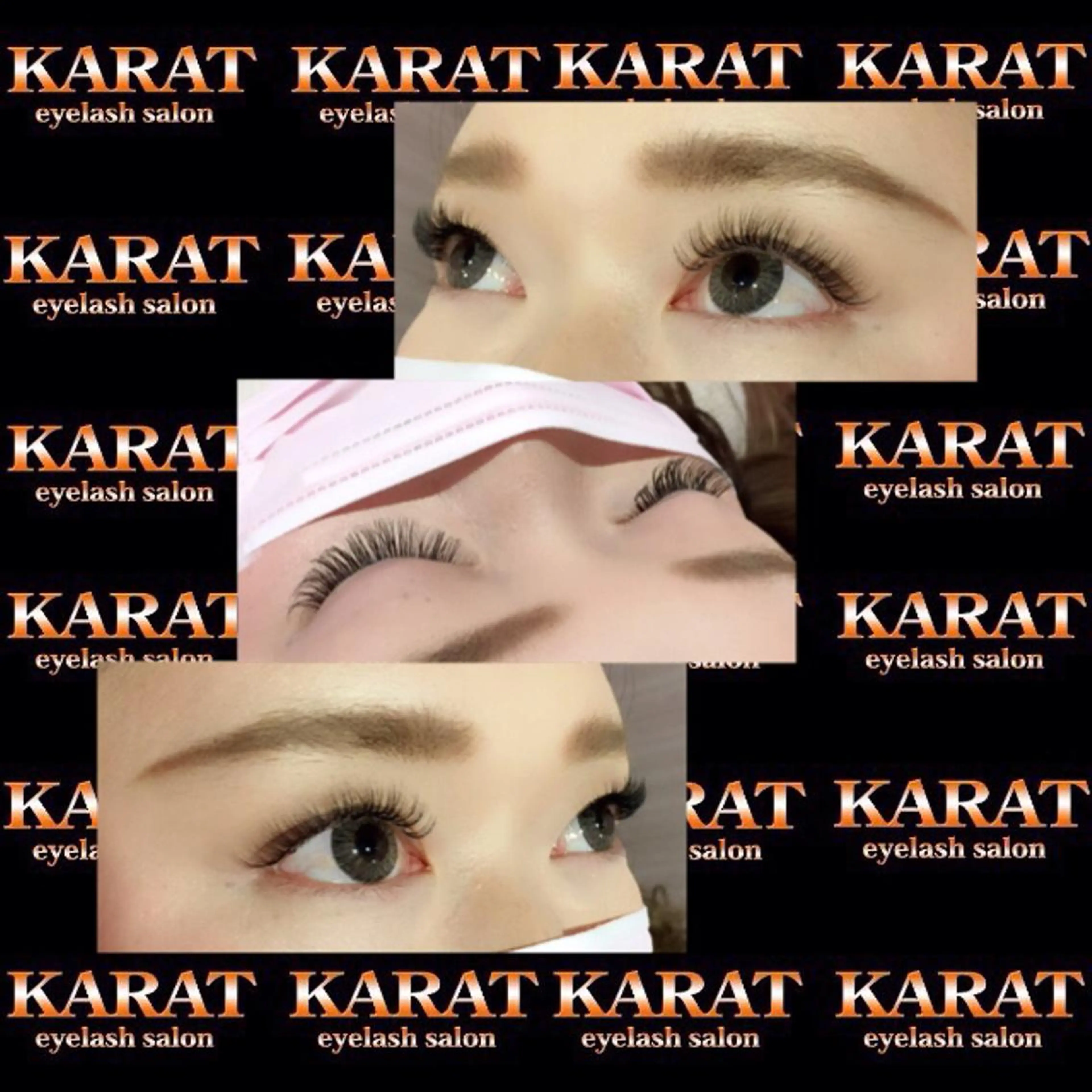 マツエク・マツパ Cカール ボリュームラッシュ ★KAEDE★伊勢崎 【KARAT】のマツエク・マツパデザイン