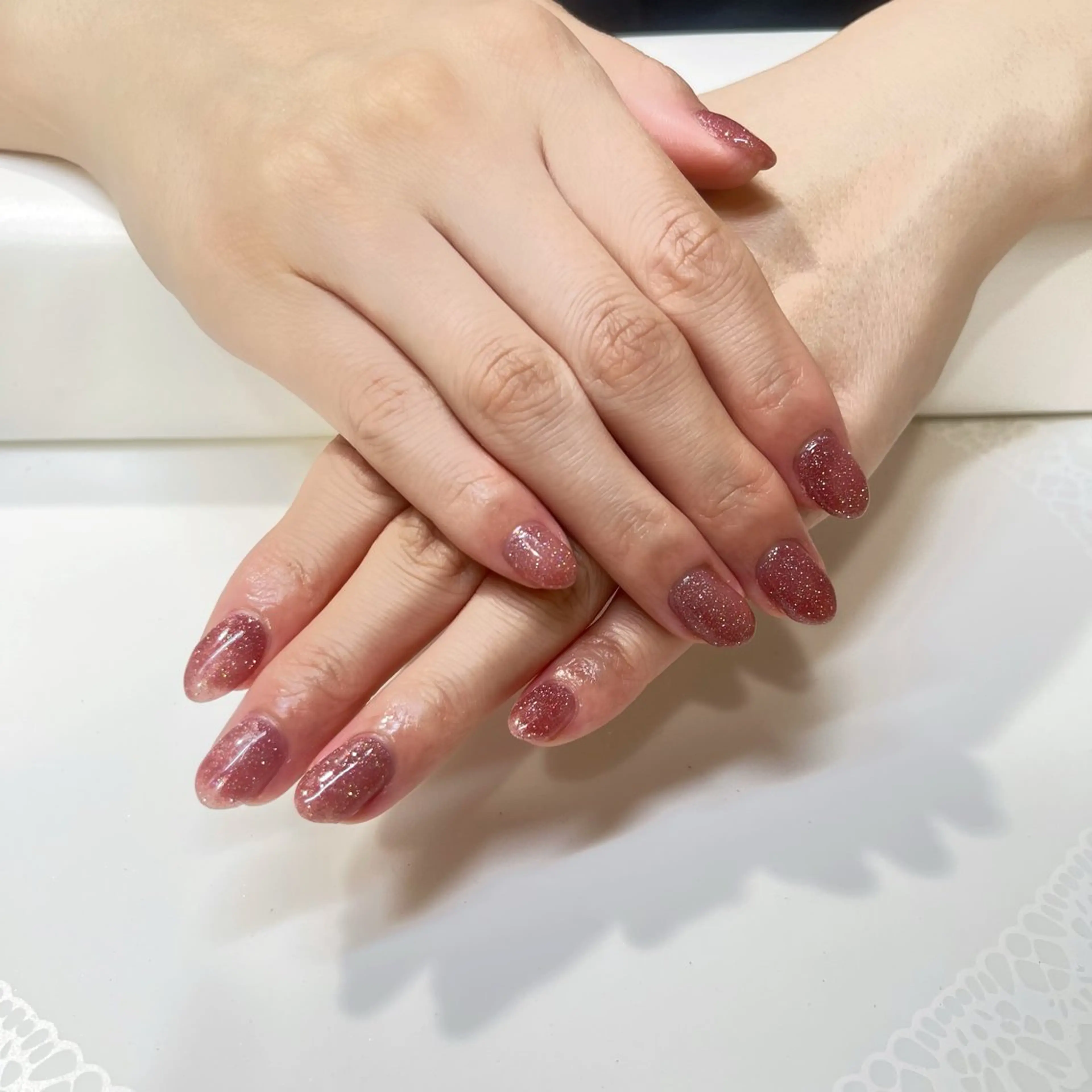 ネイル ハンドネイル sakura 💘のネイルデザイン