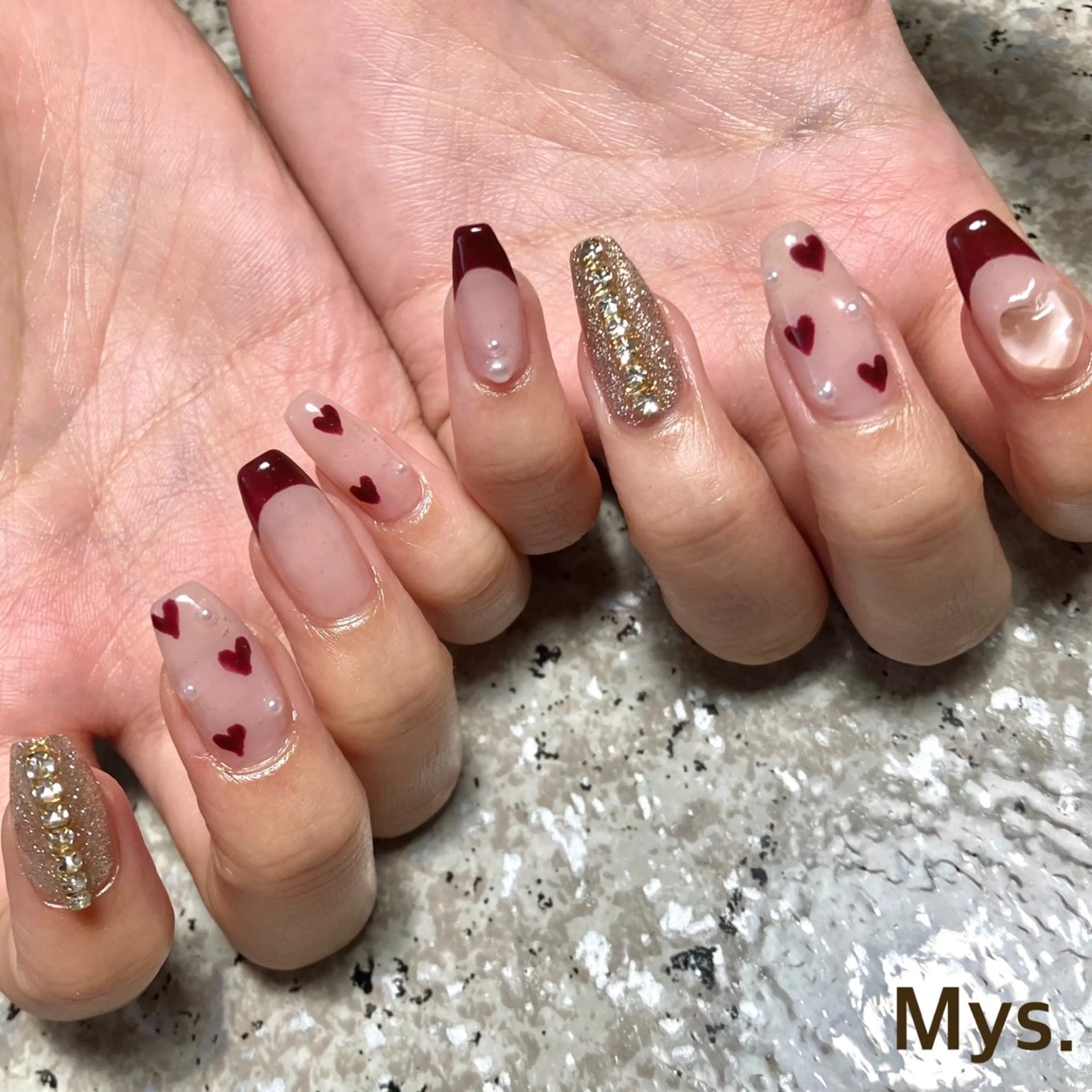 ネイル ハンドネイル Mys. 三上紗紀のネイルデザイン