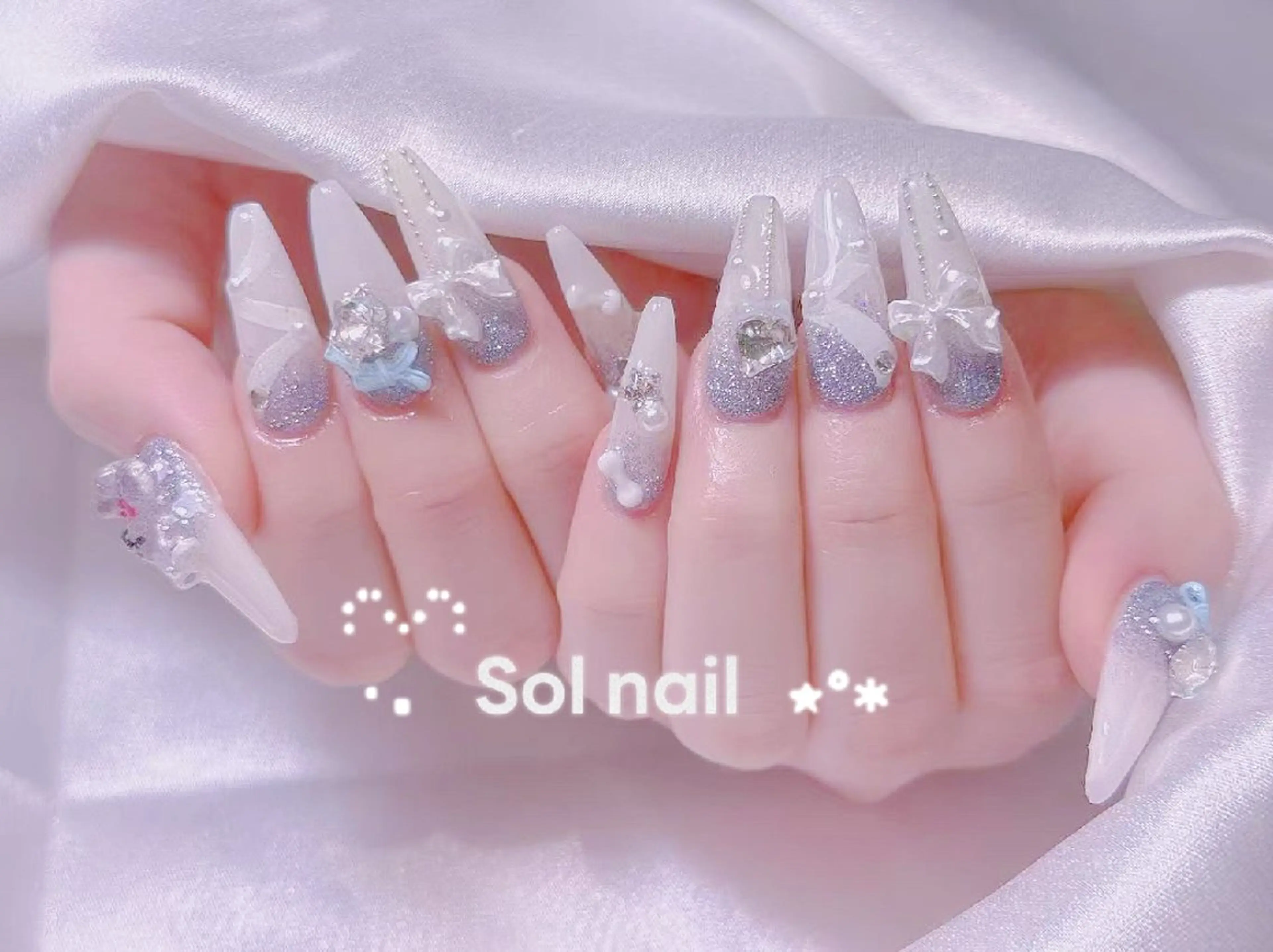 ネイル ハンドネイル ハンドケア Sol Nail ミネのネイルデザイン