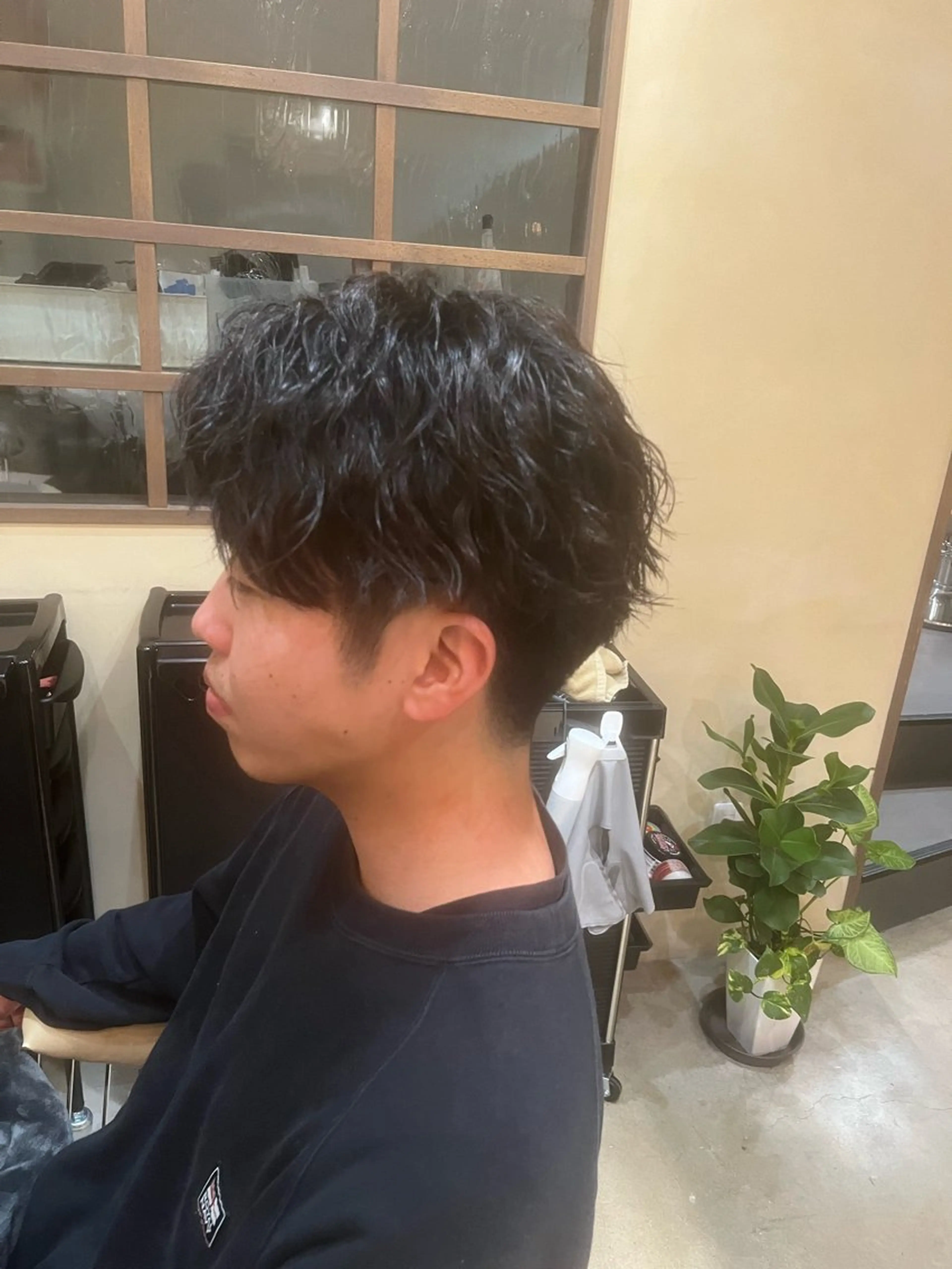 ショート メンズ カット パーマ トリートメント 鹿児島 TSUBASAのヘアスタイル