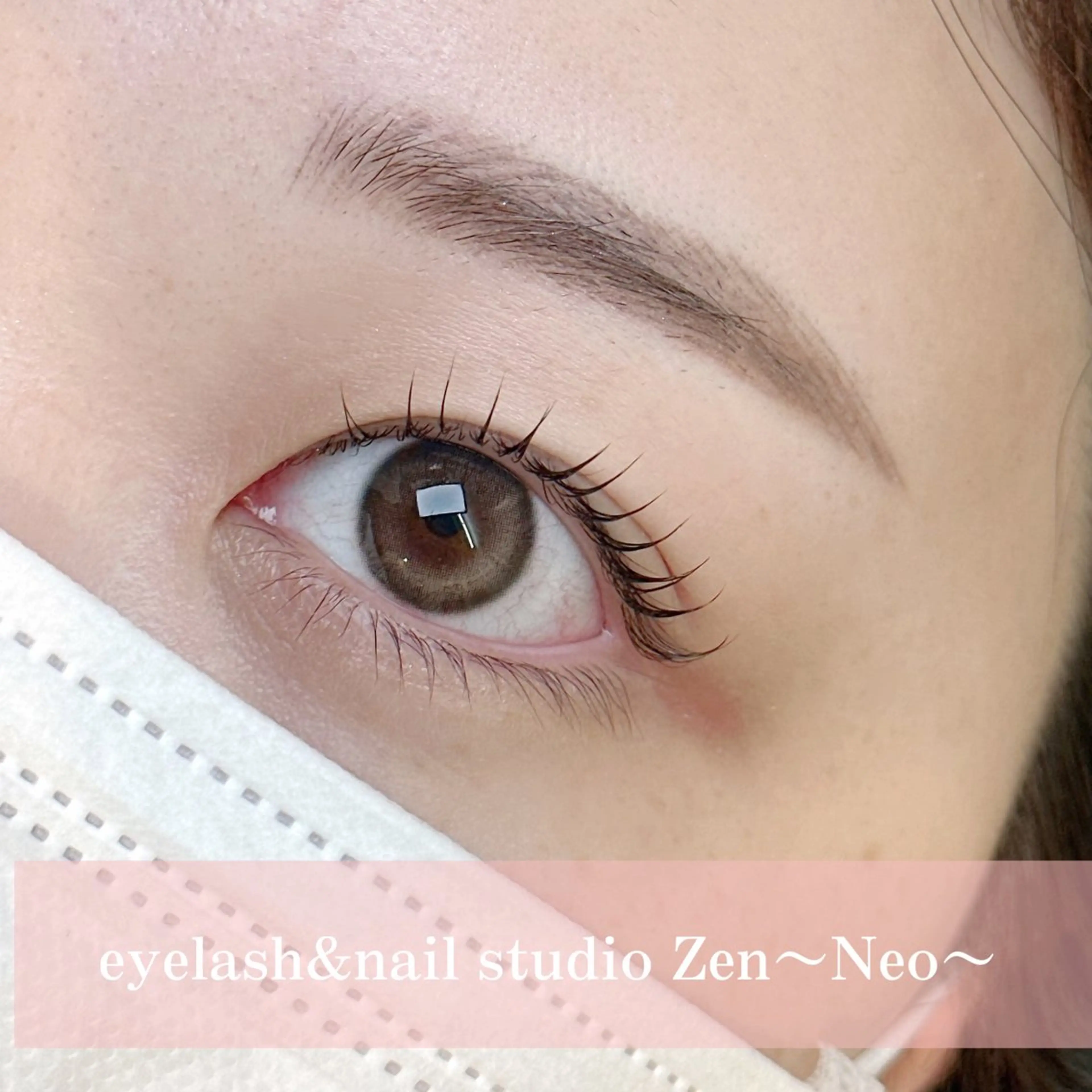 【まつ毛パーマ】ラッシュリフト*ベーシック*お仕上げトリートメント込4000円🩷の写真