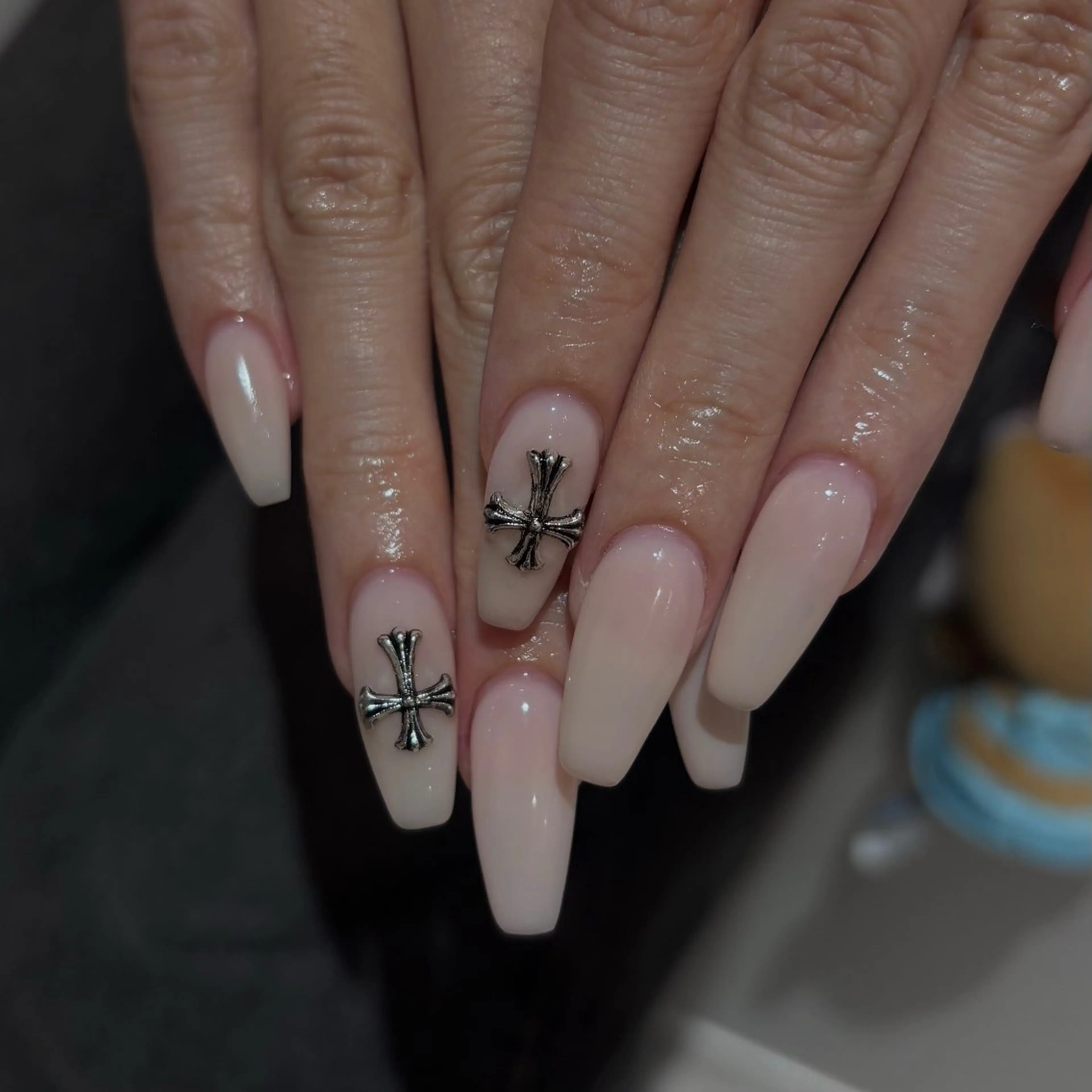 ネイル ハンドネイル ︎✧韓国/ワンホン myu︎✧のネイルデザイン